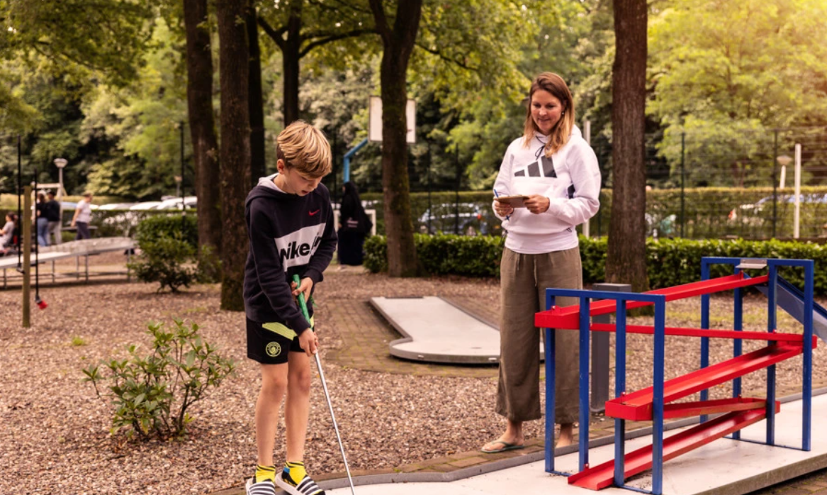 Ferienwohnung im kinderfreundlichen Park