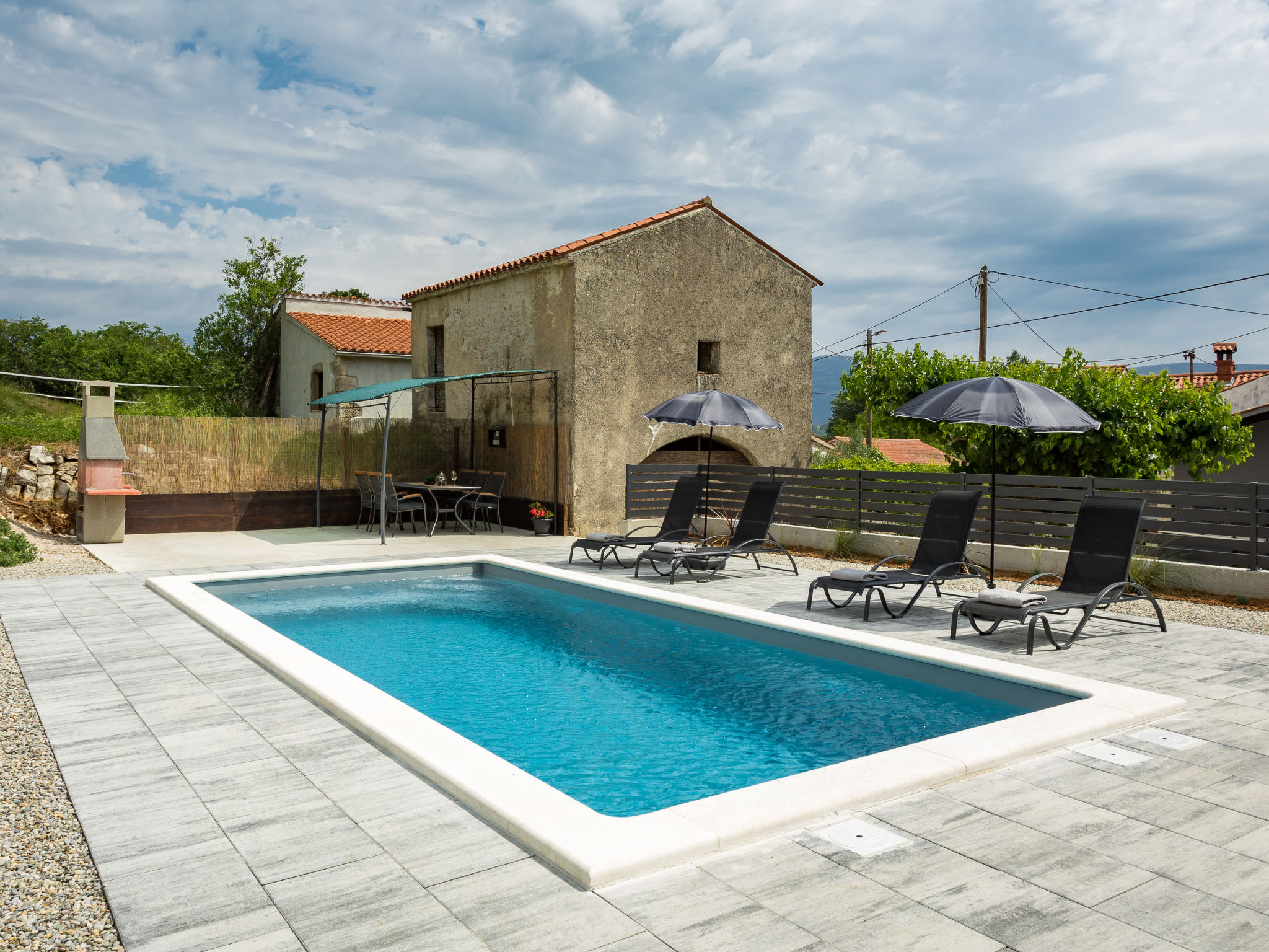 Maison de vacances avec belle piscine