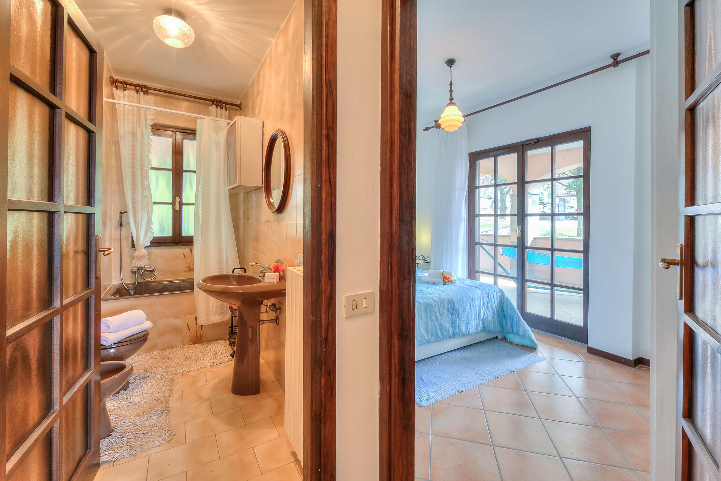 Appartement met veranda en tuin