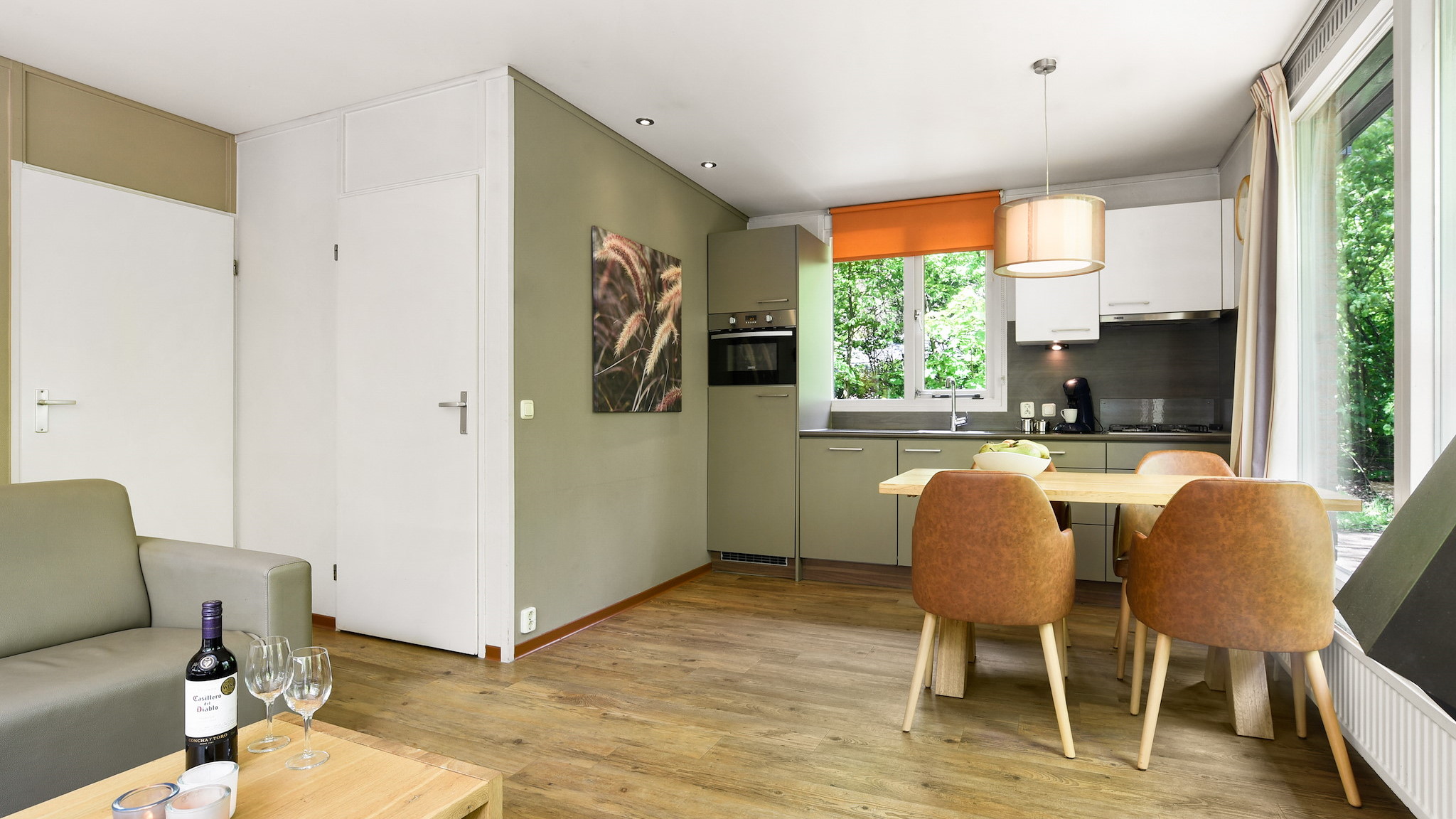 Ferienwohnung im kinderfreundlichen Park