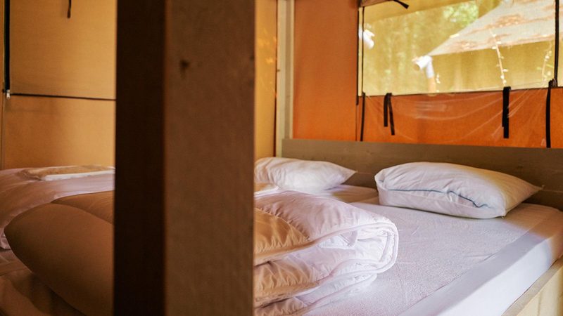 5-person glamping tent in San Marino