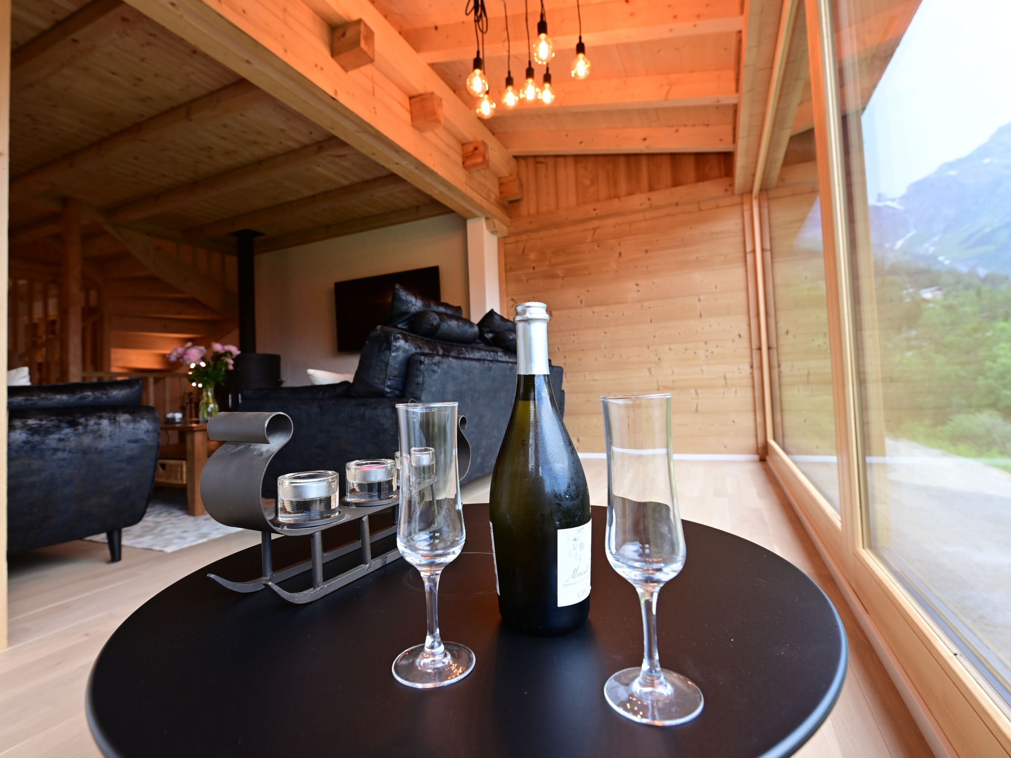 Modern holiday home in Switzerland