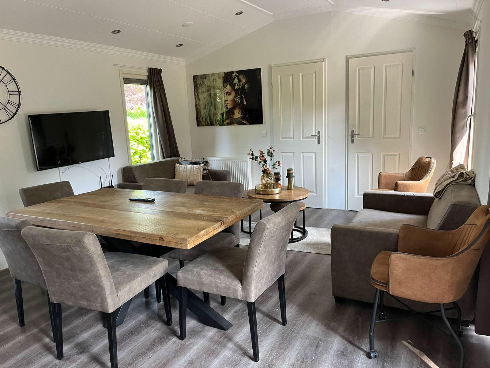 Vrijstaande chalet voor 6 personen 