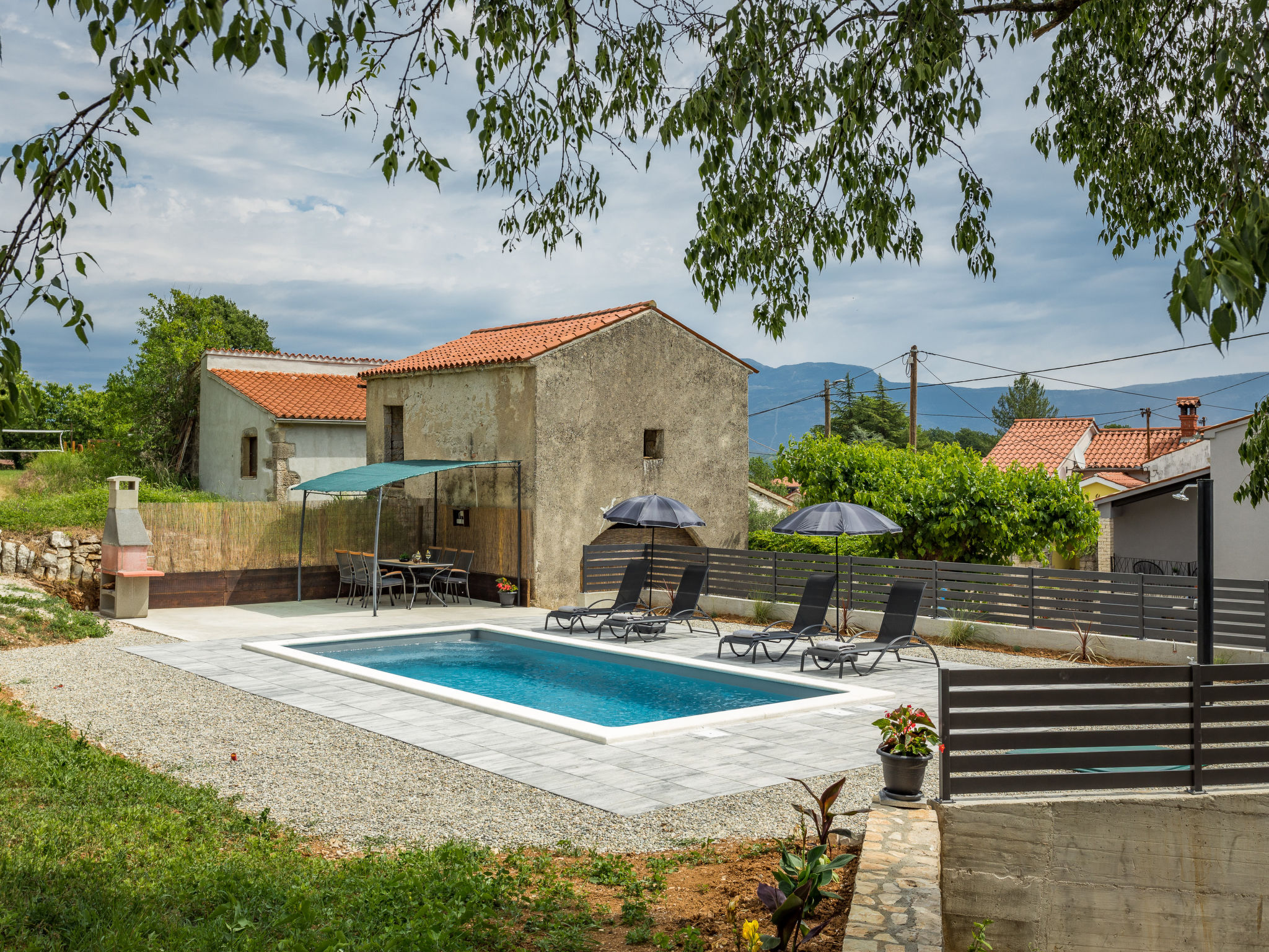Maison de vacances avec belle piscine