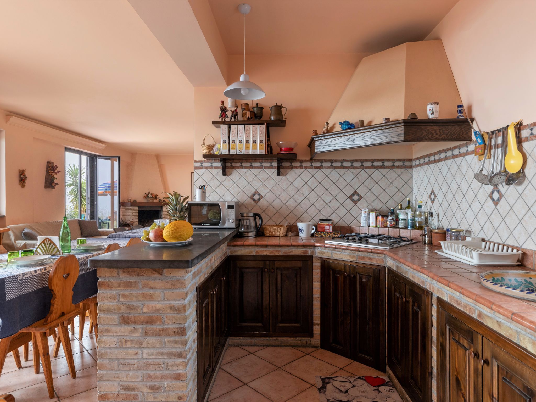Logement de vacances avec belle vue panoramique sur la mer