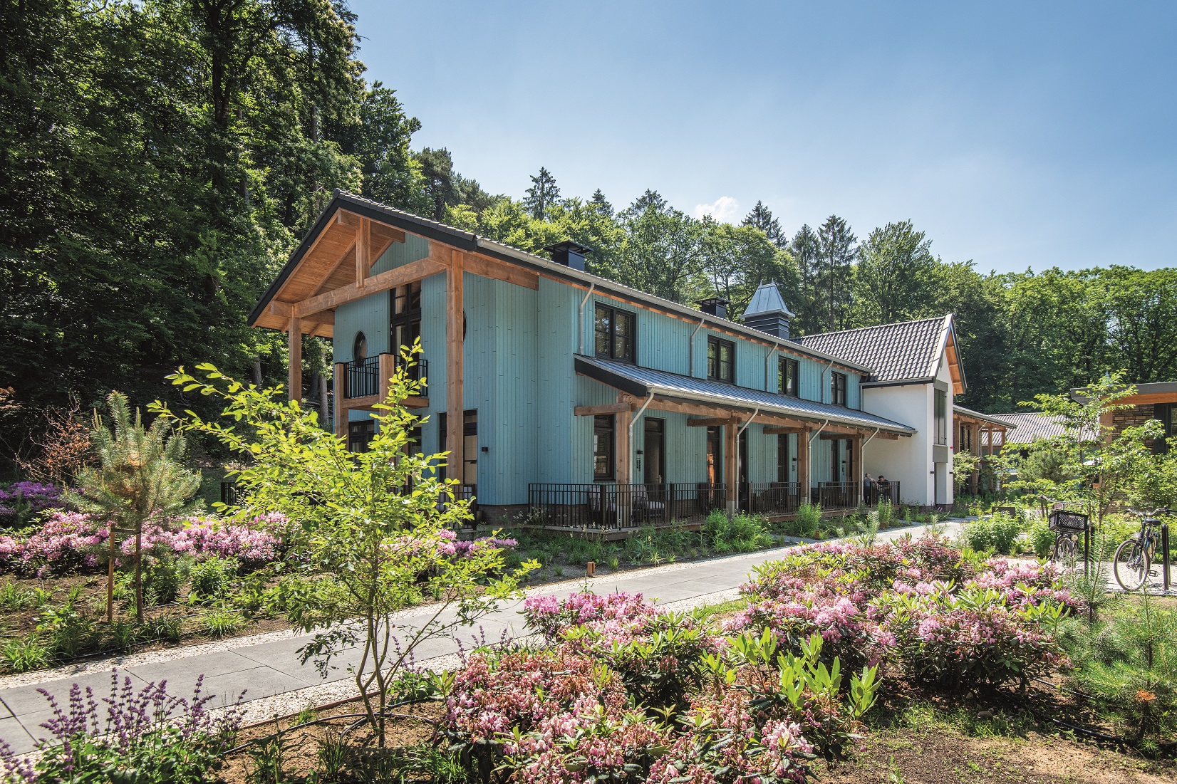 Beautiful boutique hotel amidst the forest