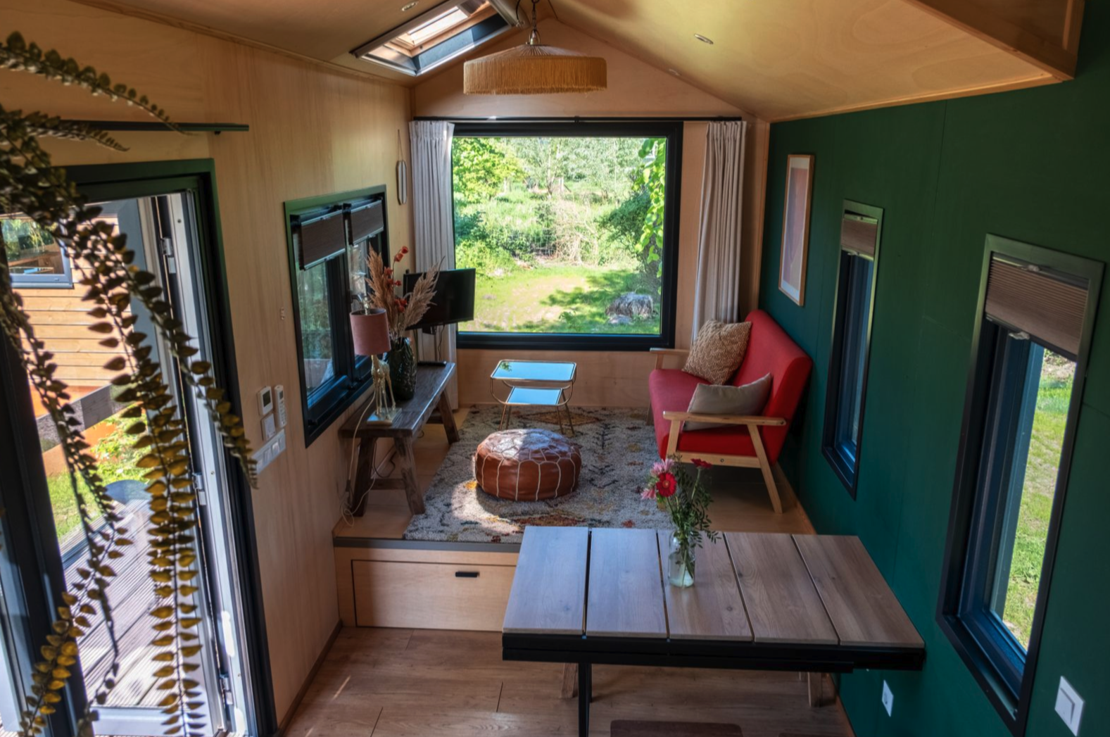 Sfeervol overnachten in een tiny house