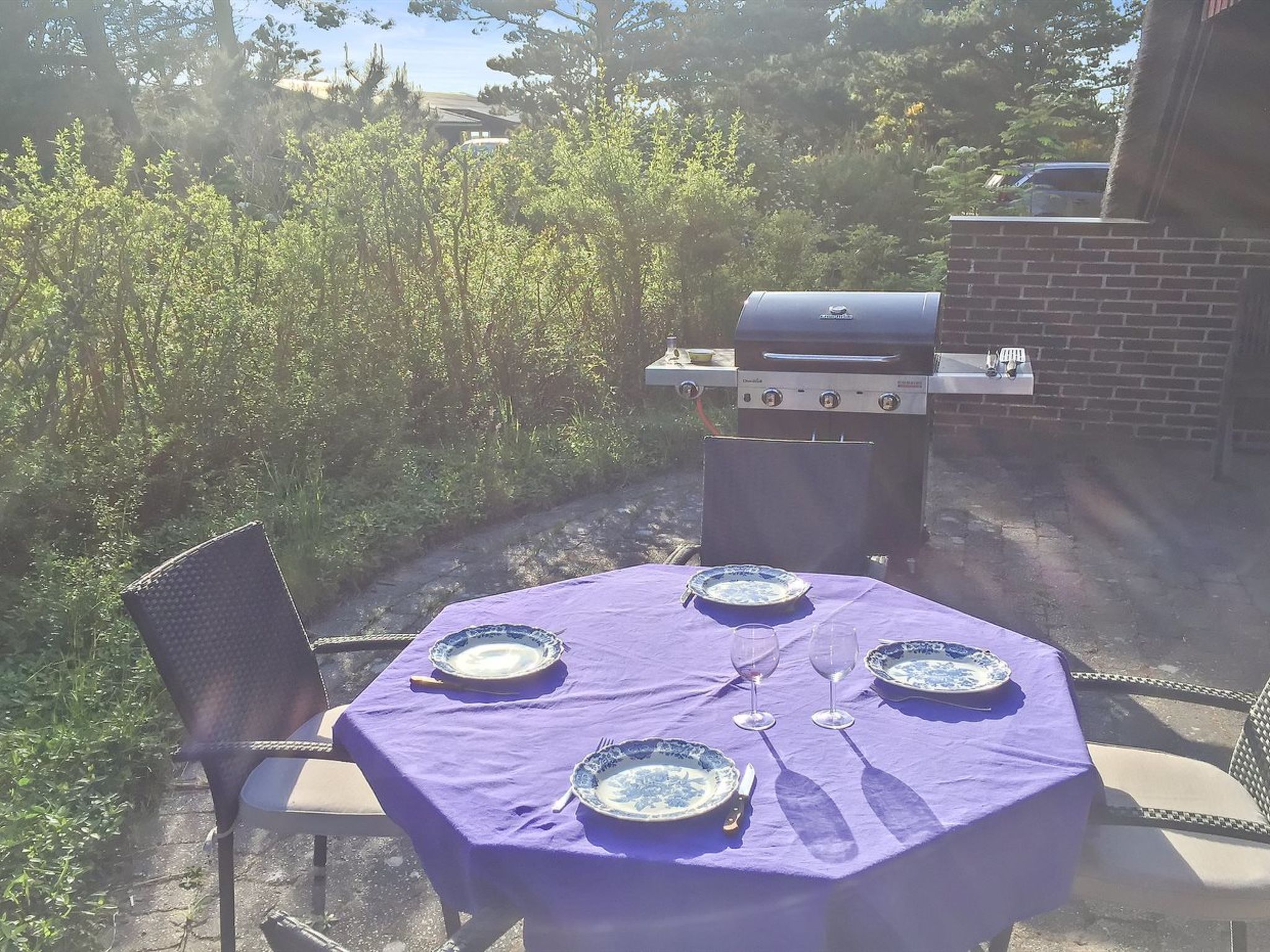 Vakantiehuis met privéterras in de natuur