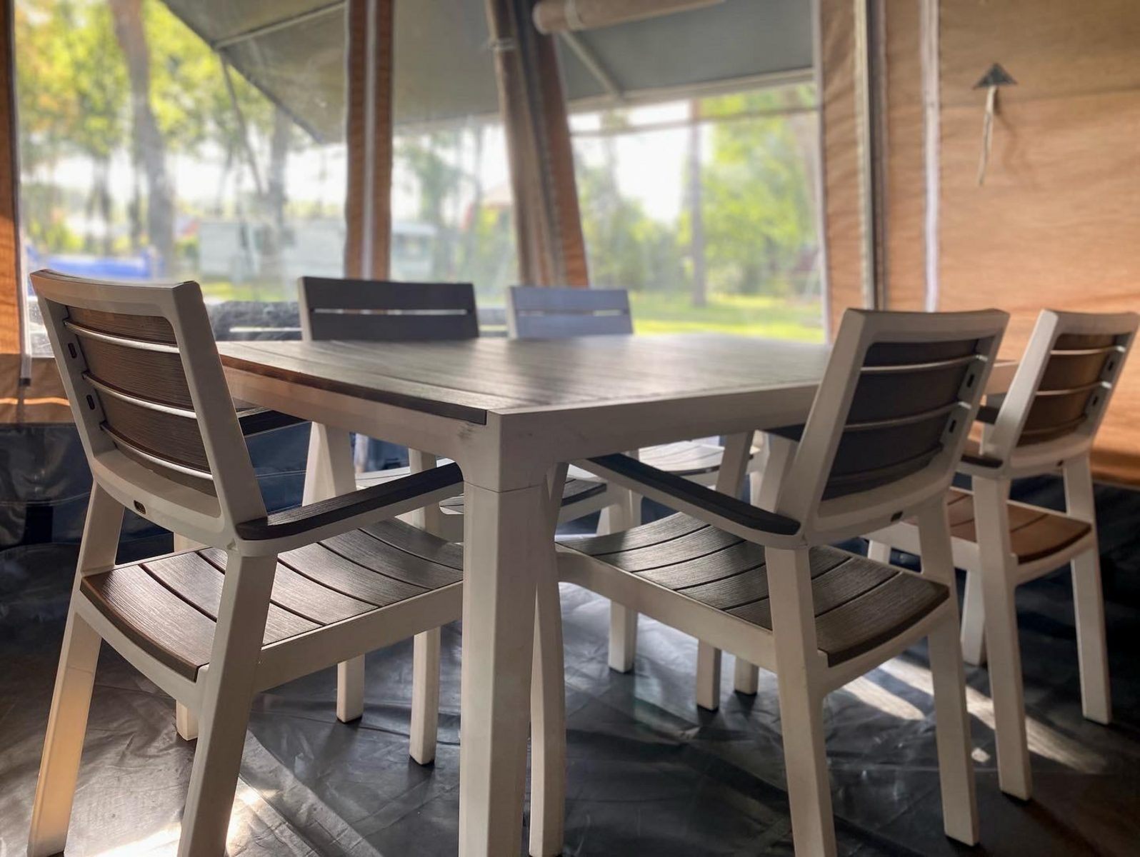 Glampinglodge voor 5 personen