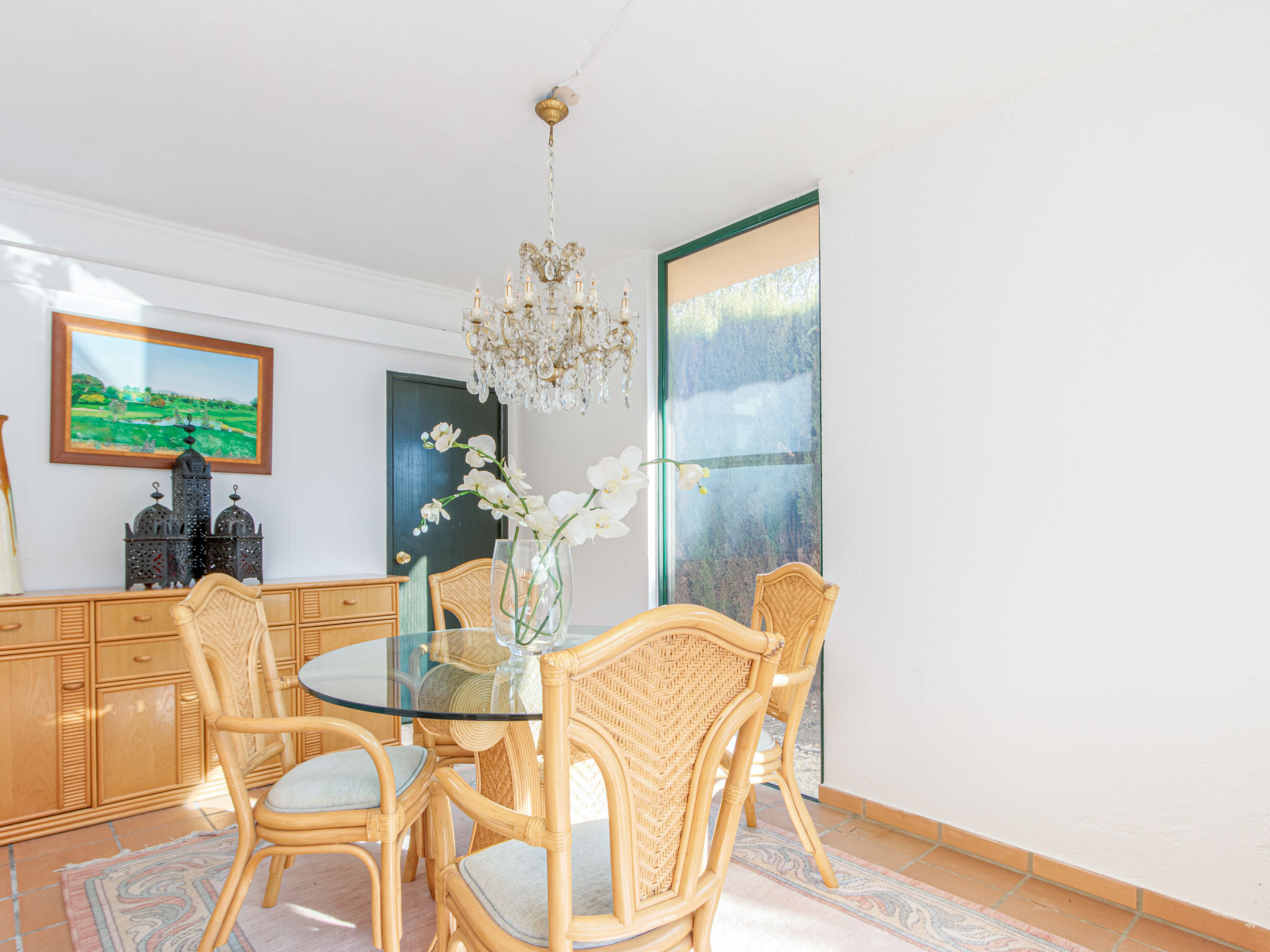 Holiday home with spacious sitting area and pool