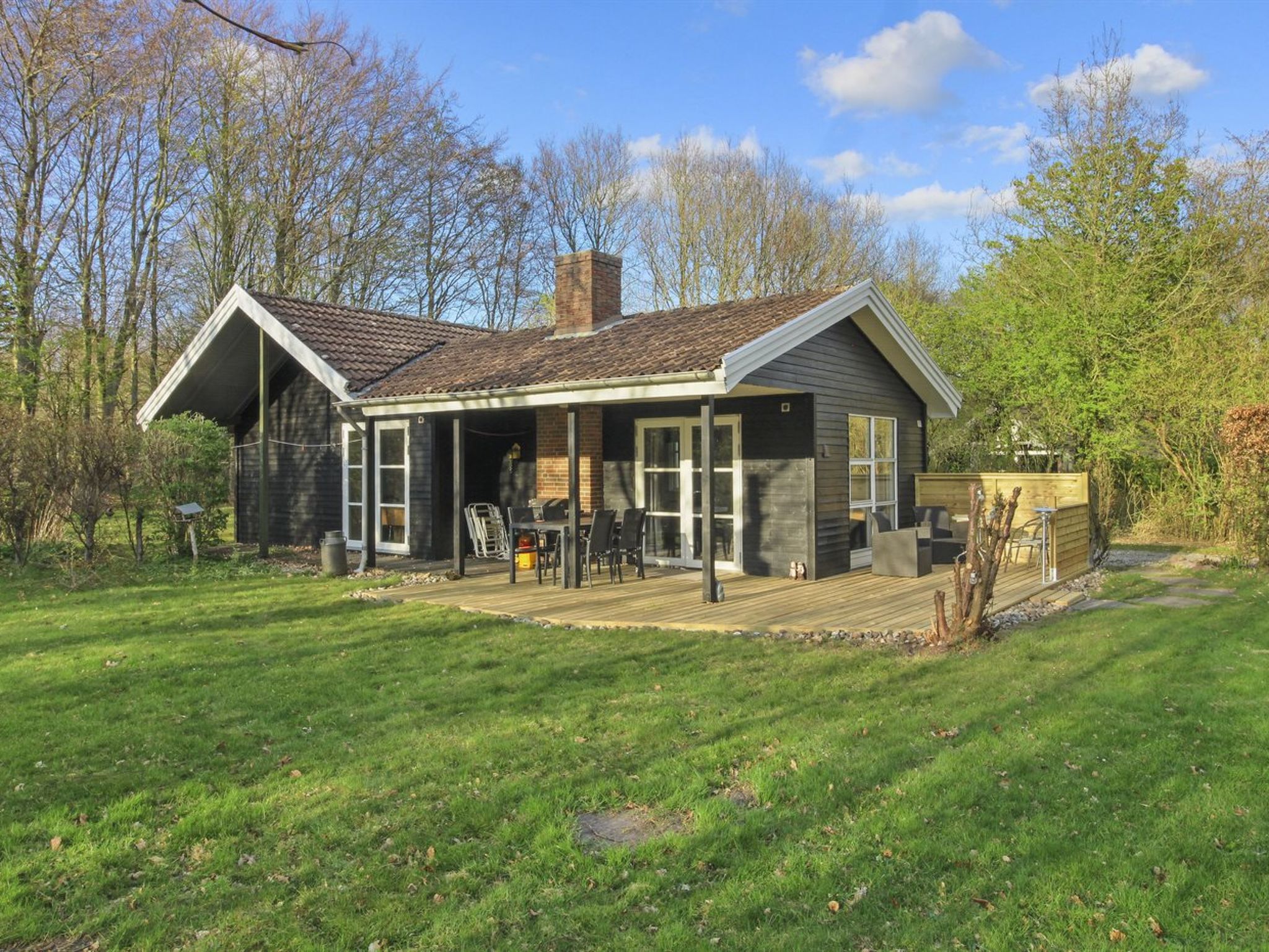 Knus vakantiehuisje midden in het bos