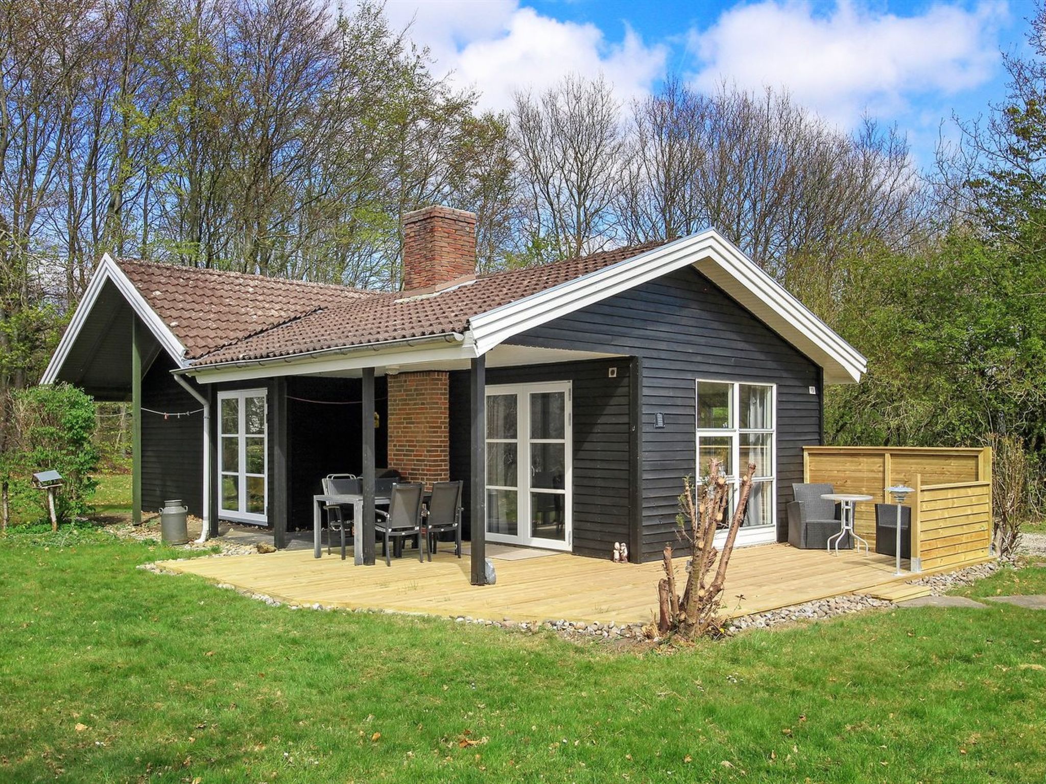 Knus vakantiehuisje midden in het bos