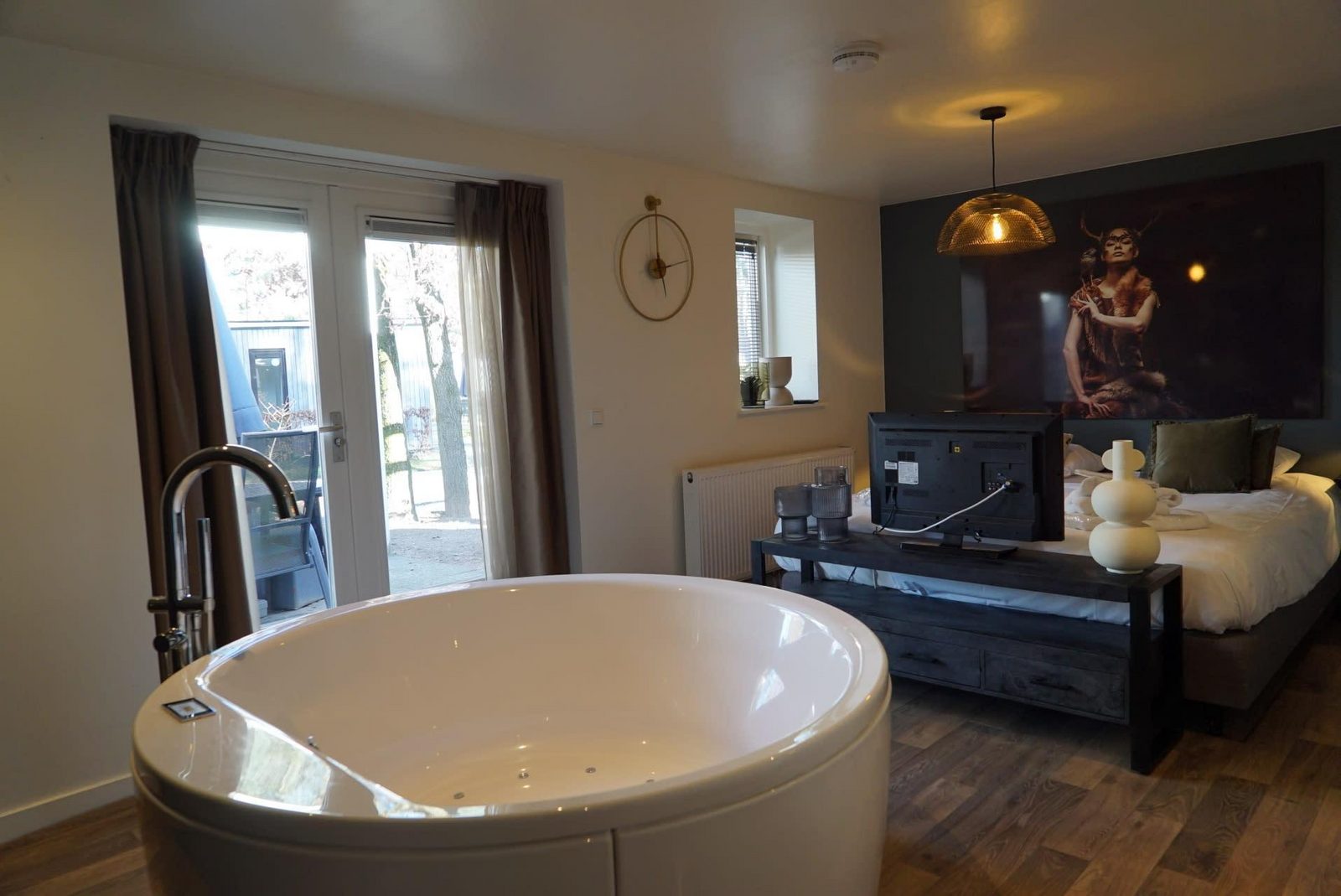 Studio (2p) met romantische whirlpool