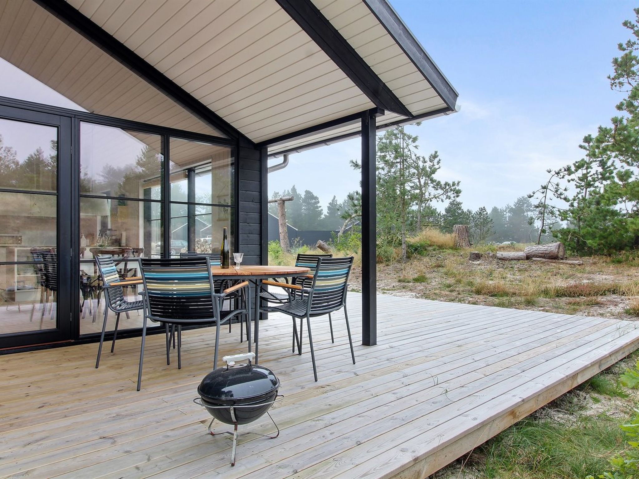 Modern holiday home in nature