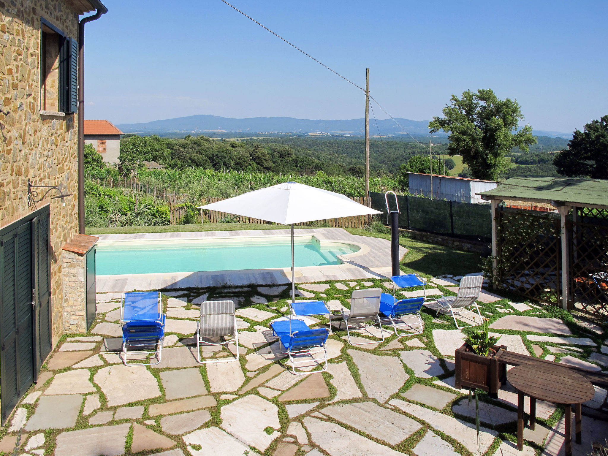 Holiday house with pool in Tuscany