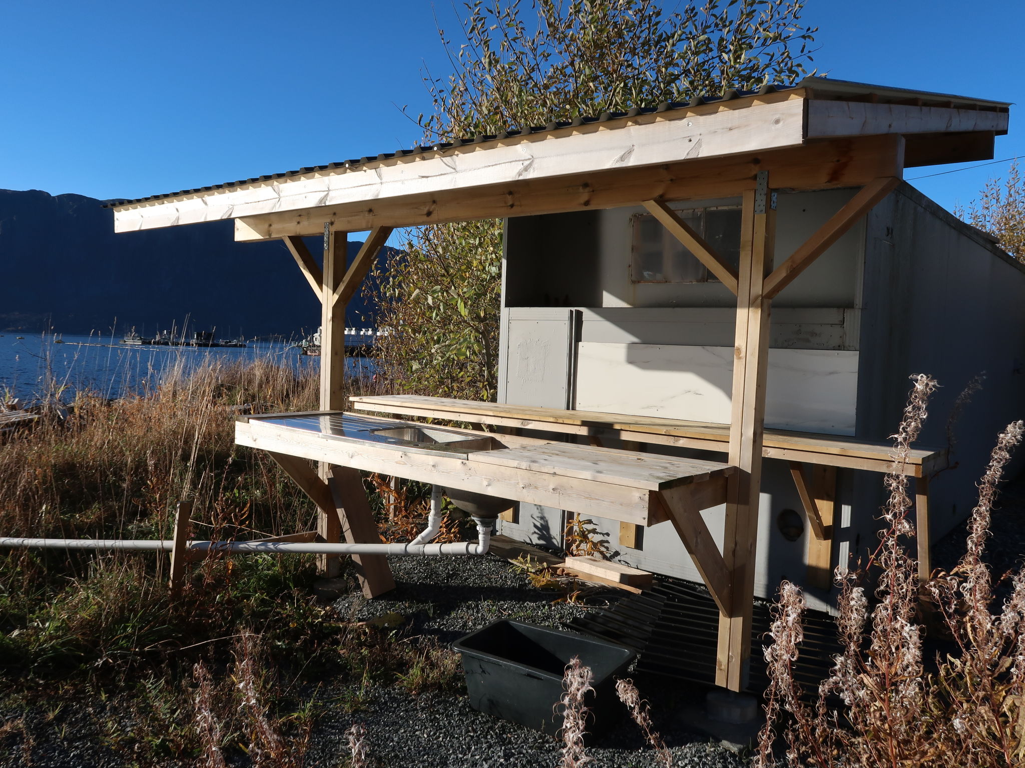 Vakantiehuis met panoramazicht in Sørbøvåg