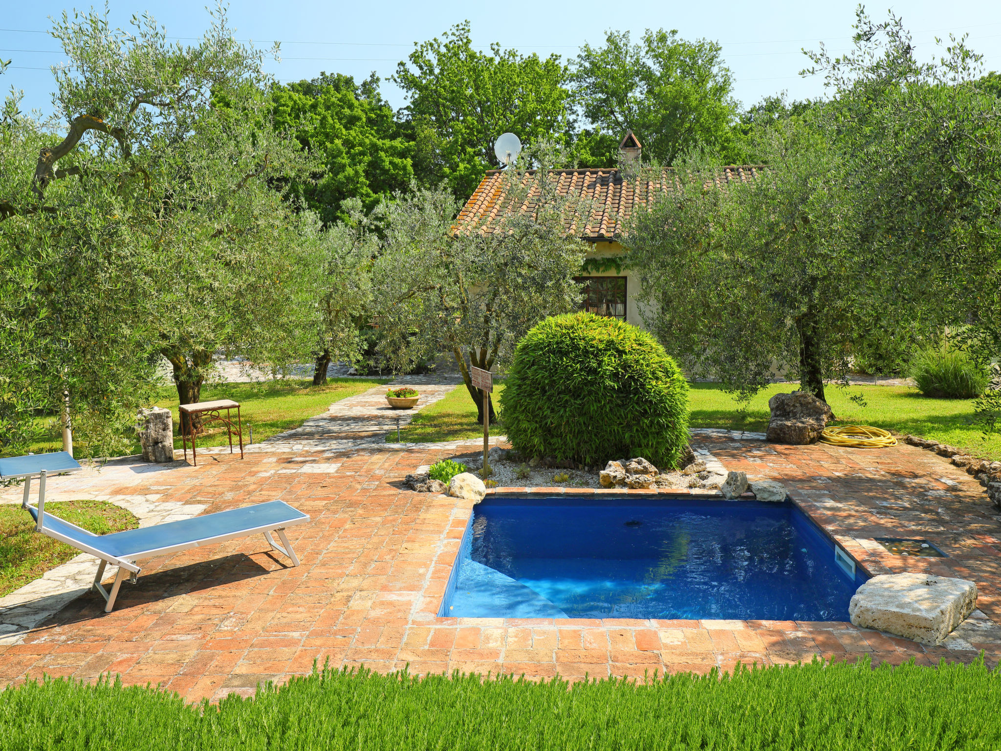 Ferienhaus mit privatem Pool