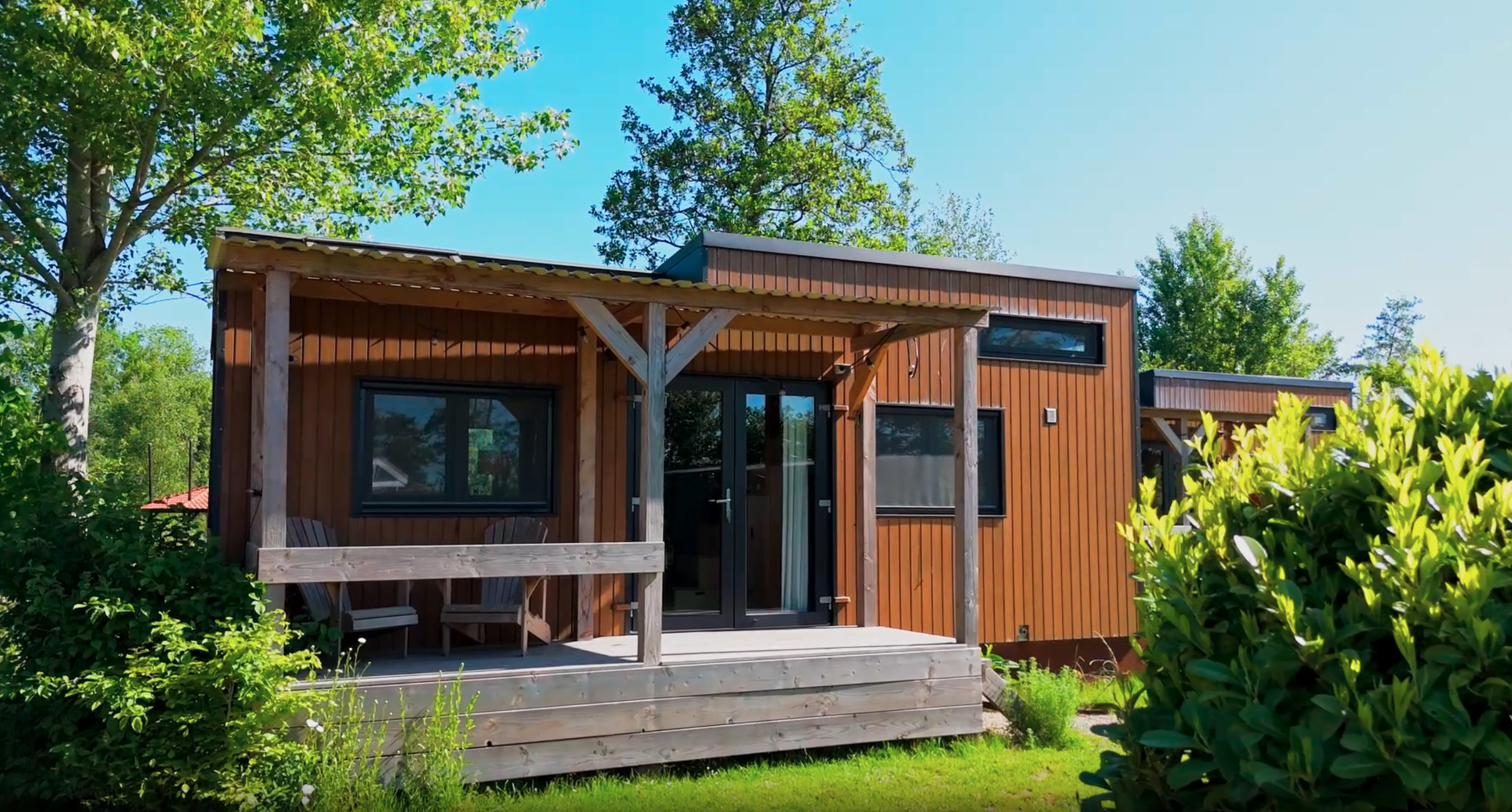 Sfeervol overnachten in een tiny house
