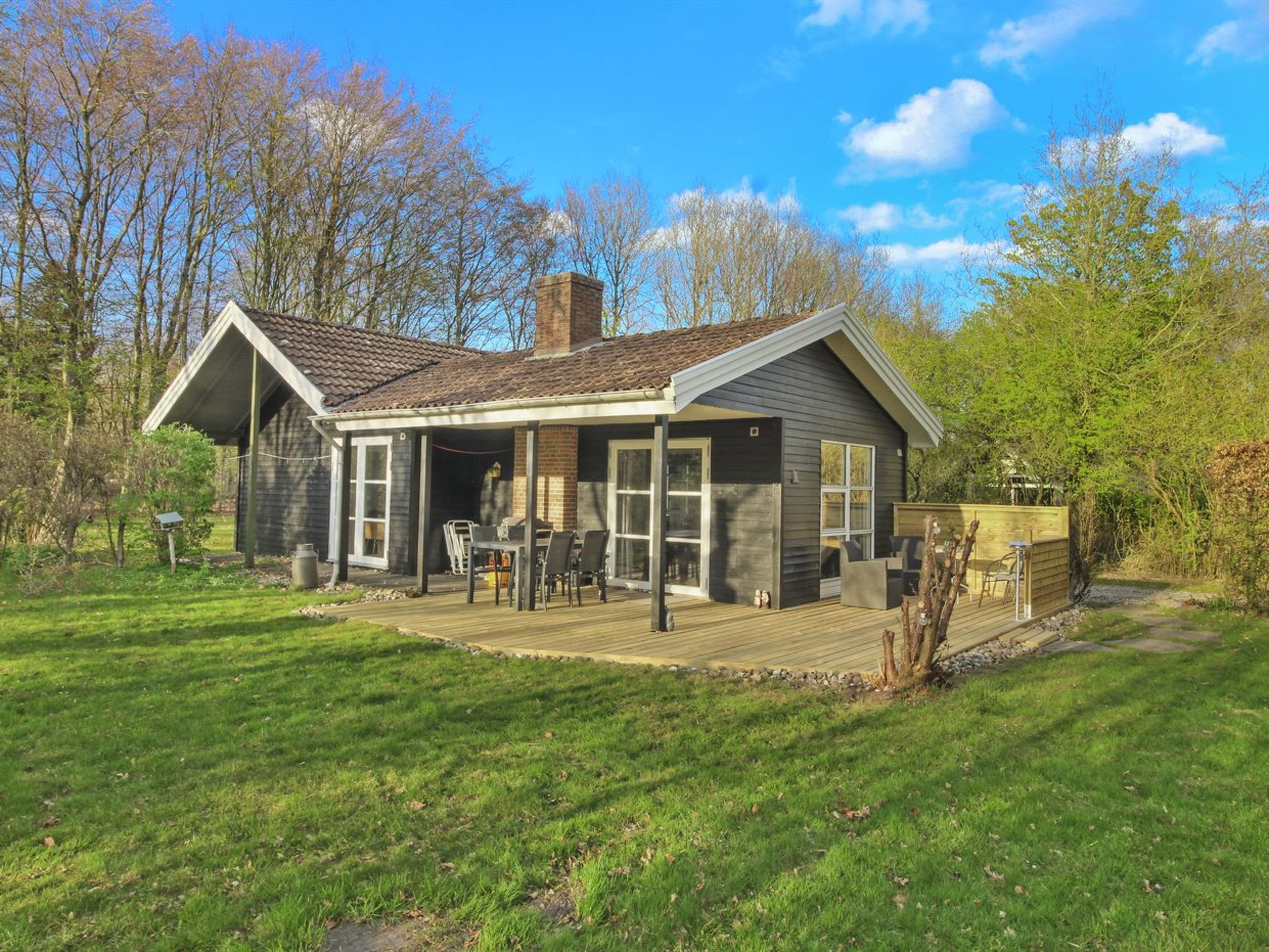 Knus vakantiehuisje midden in het bos