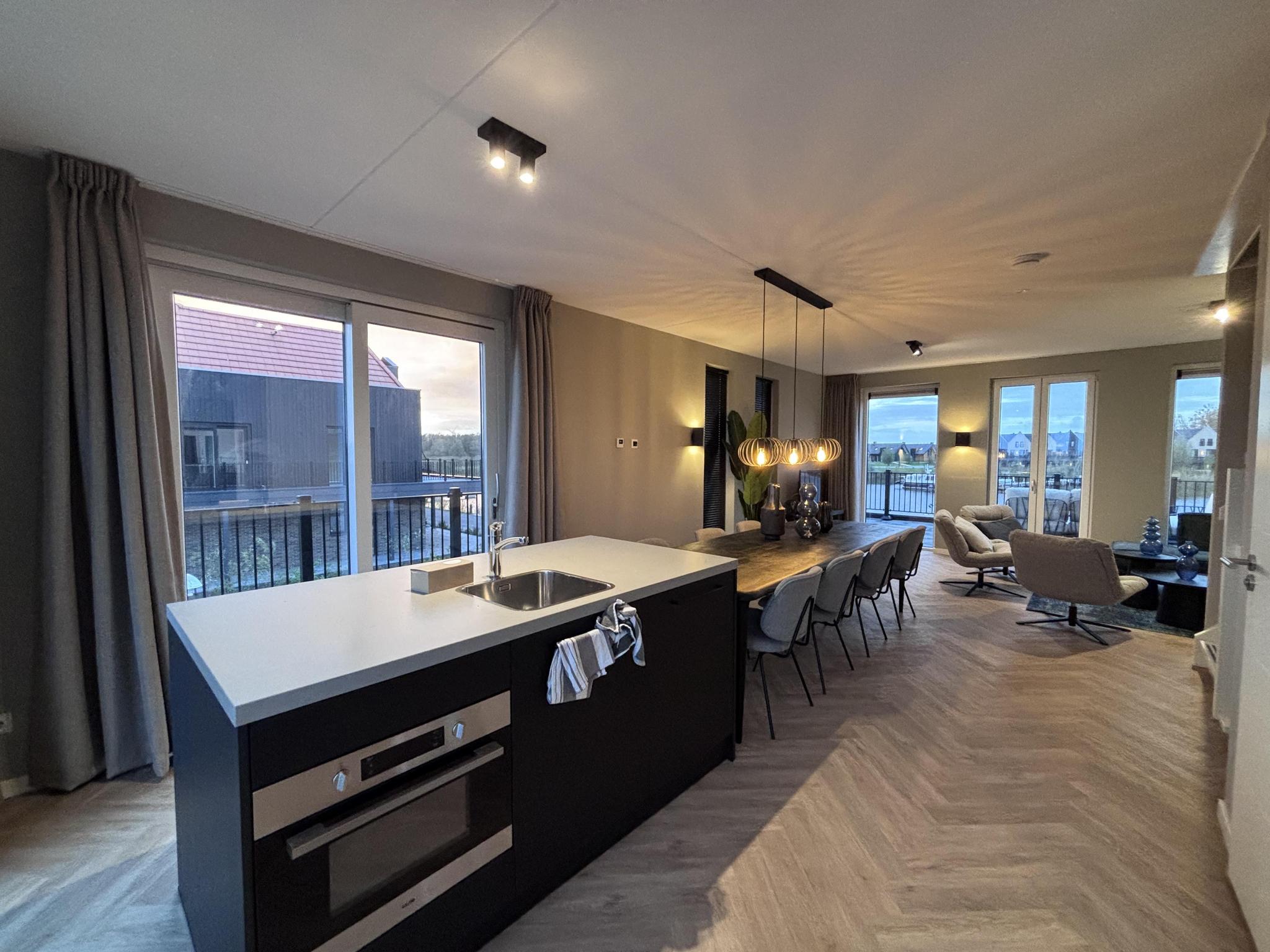 Luxe appartement voor 8 personen met sauna
