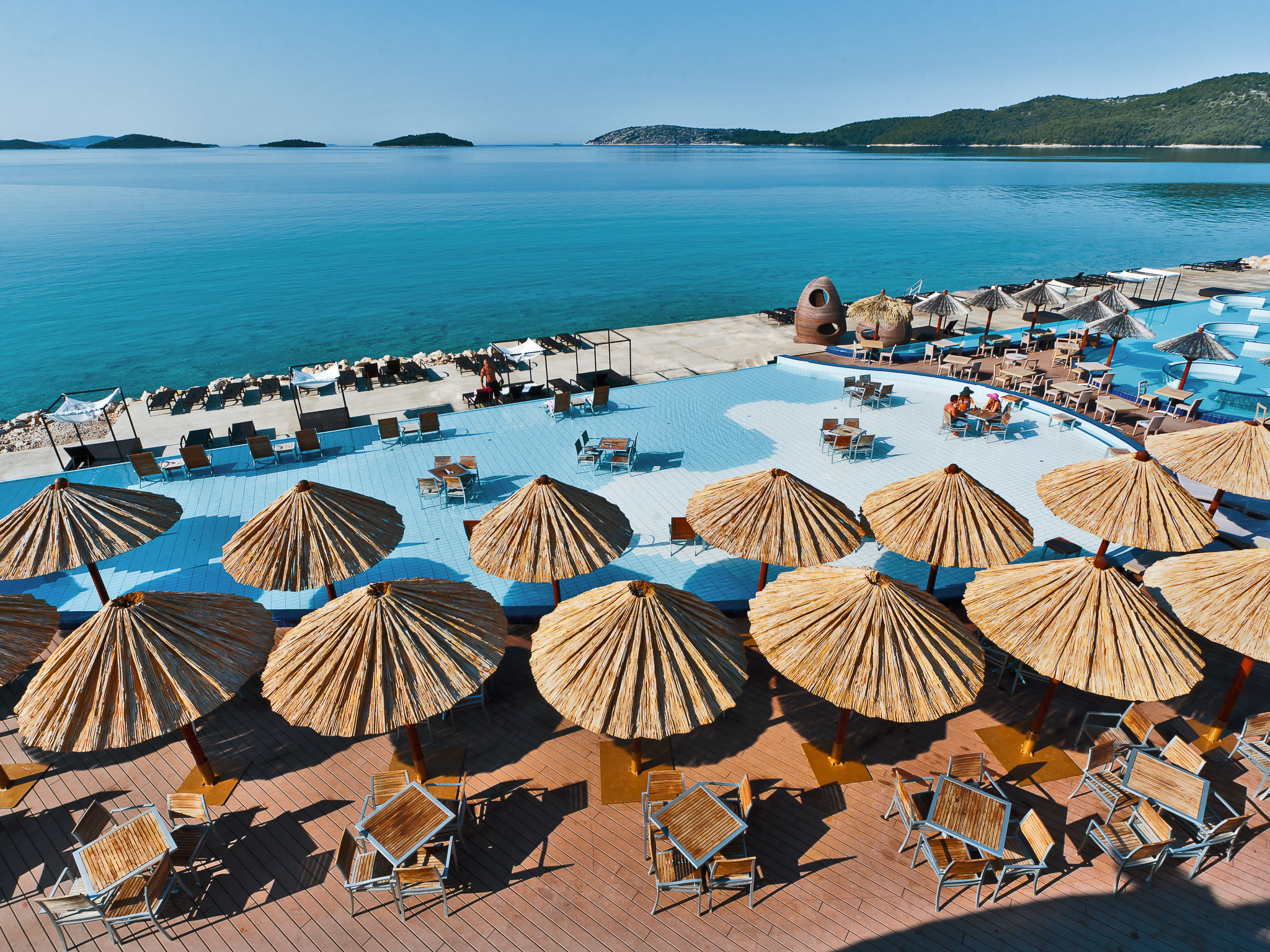 Group accommodation (15p) in Croatia