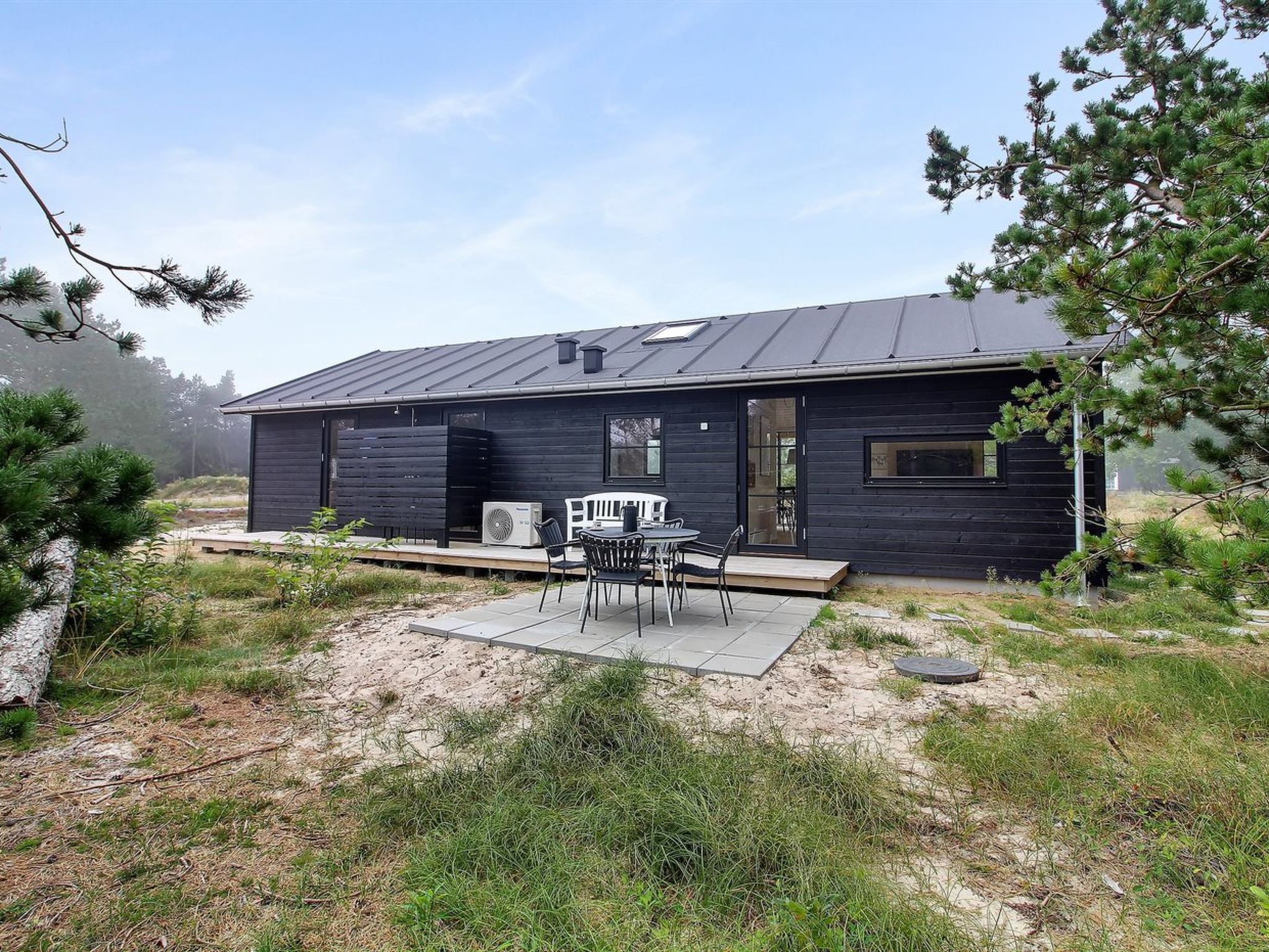 Modern holiday home in nature