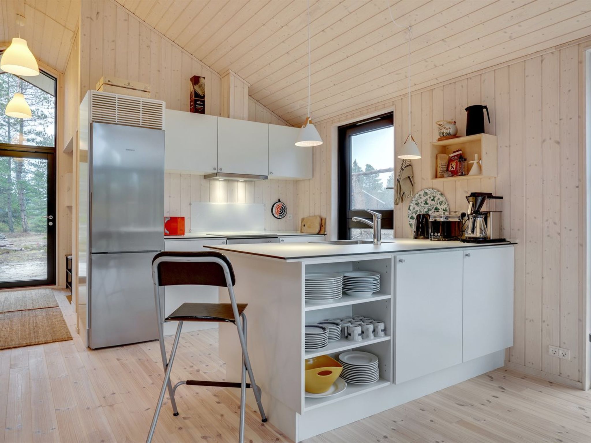 Modern holiday home in nature