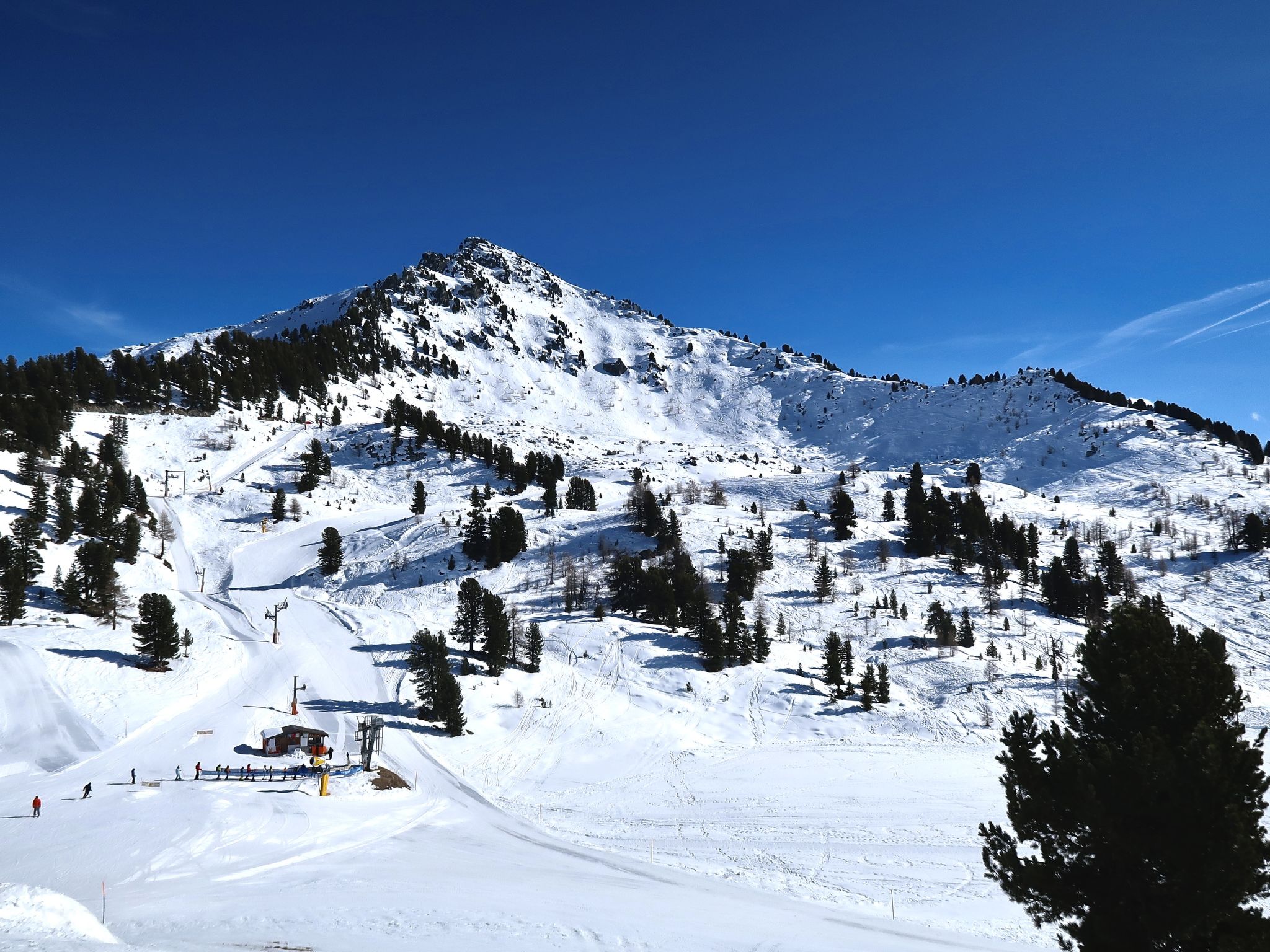 Vakantiehuis op een berg