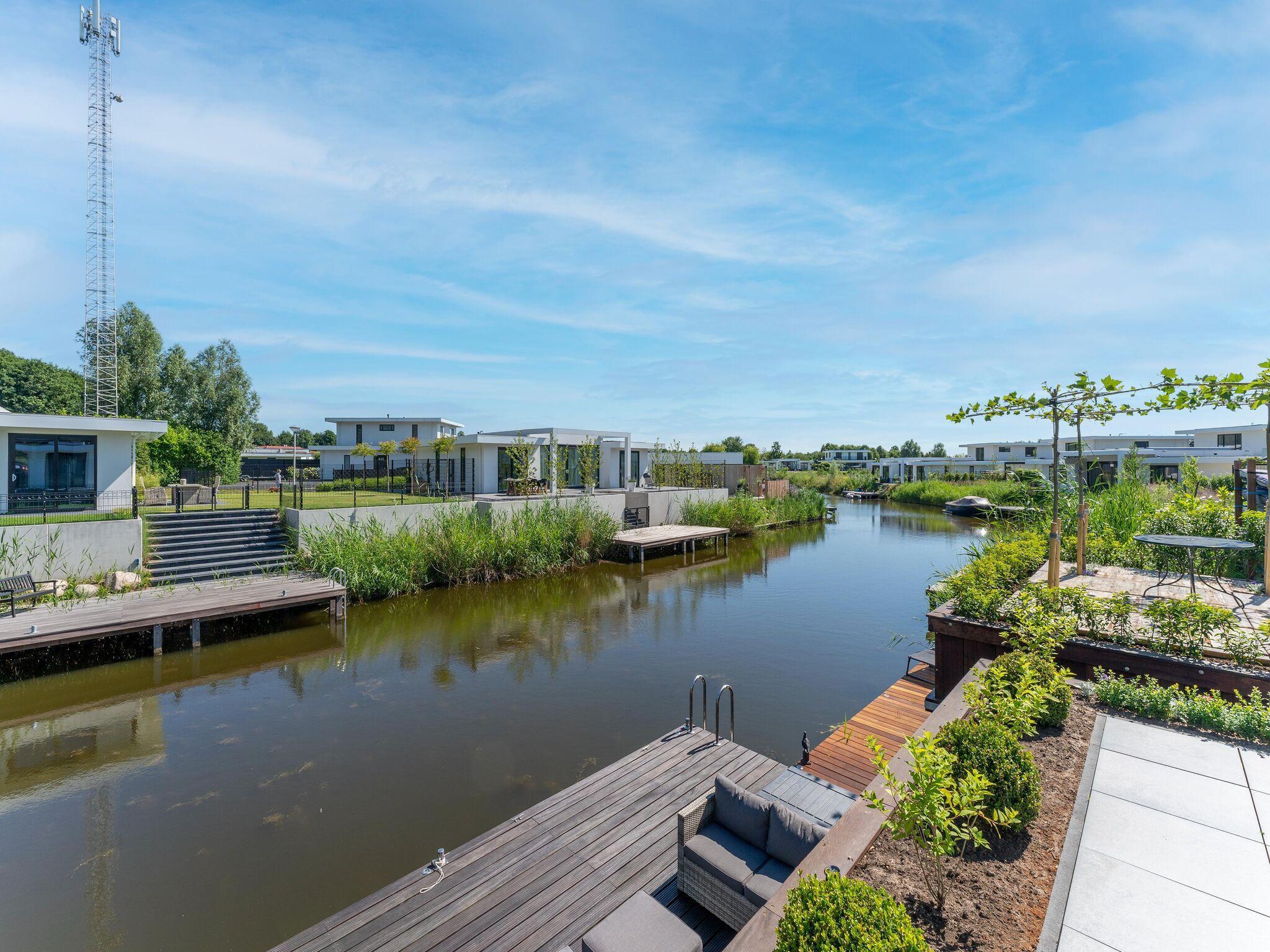 Attractive villa with jacuzzi on the waterfront