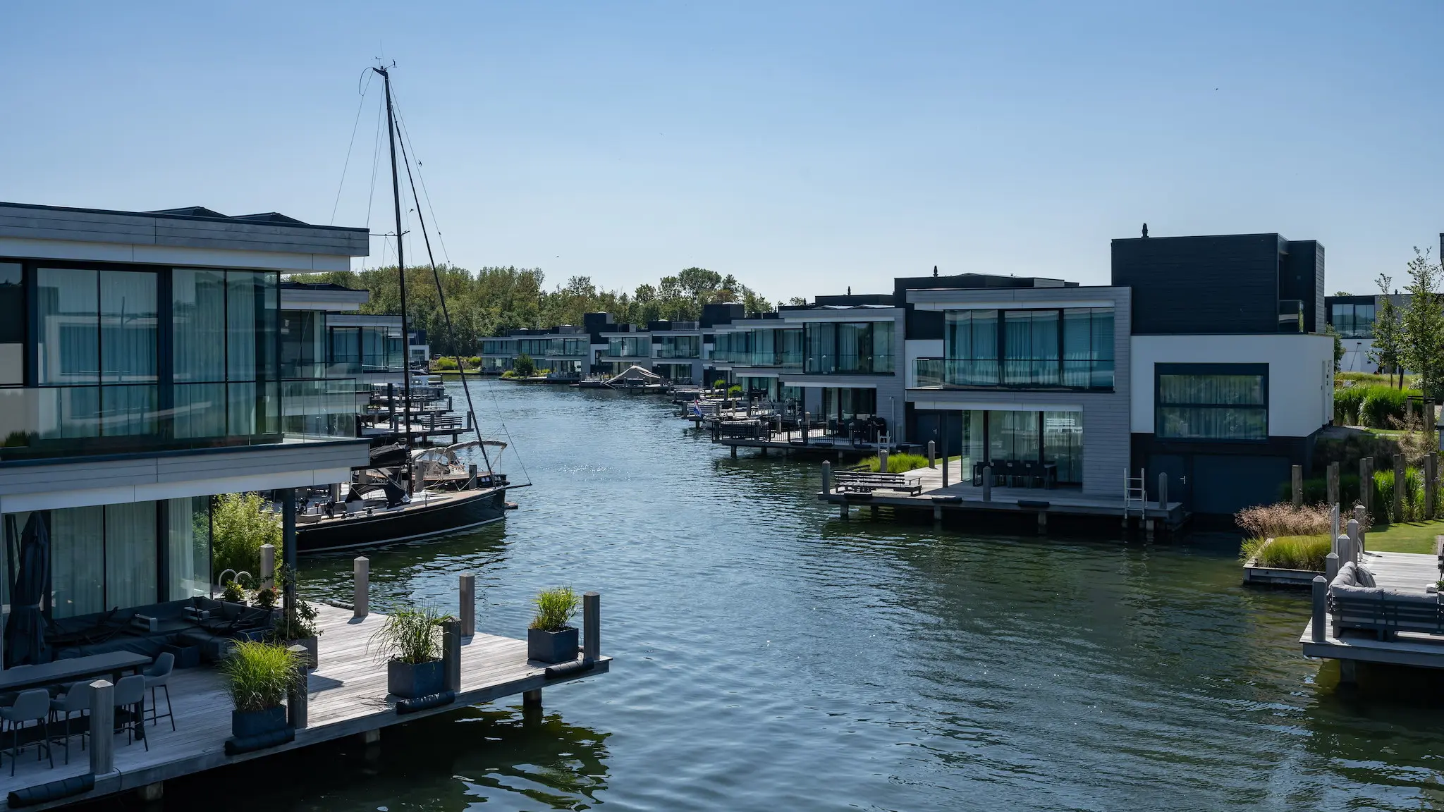Luxe watervilla (8p) in Zeeland