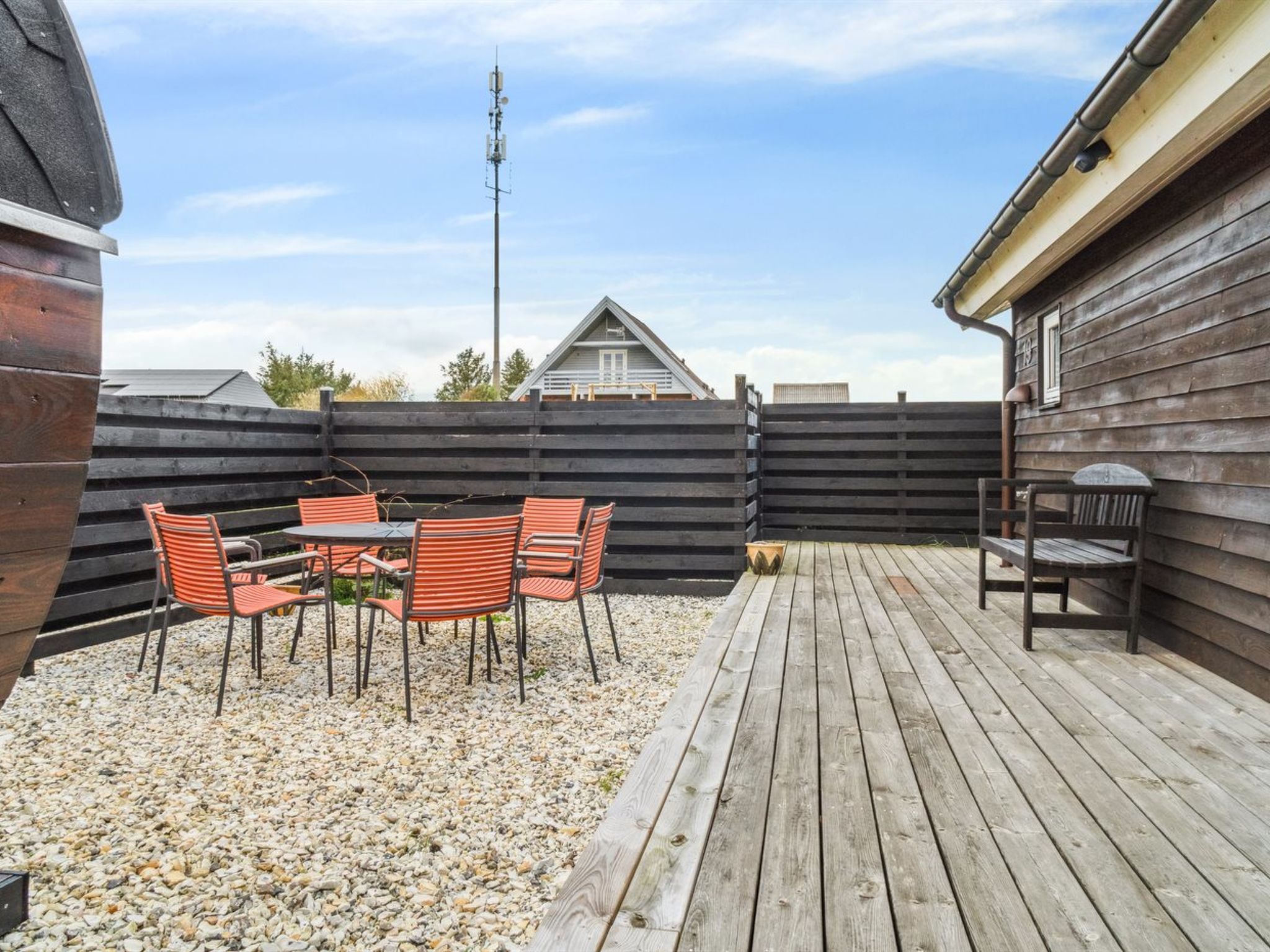 Dune house with sauna