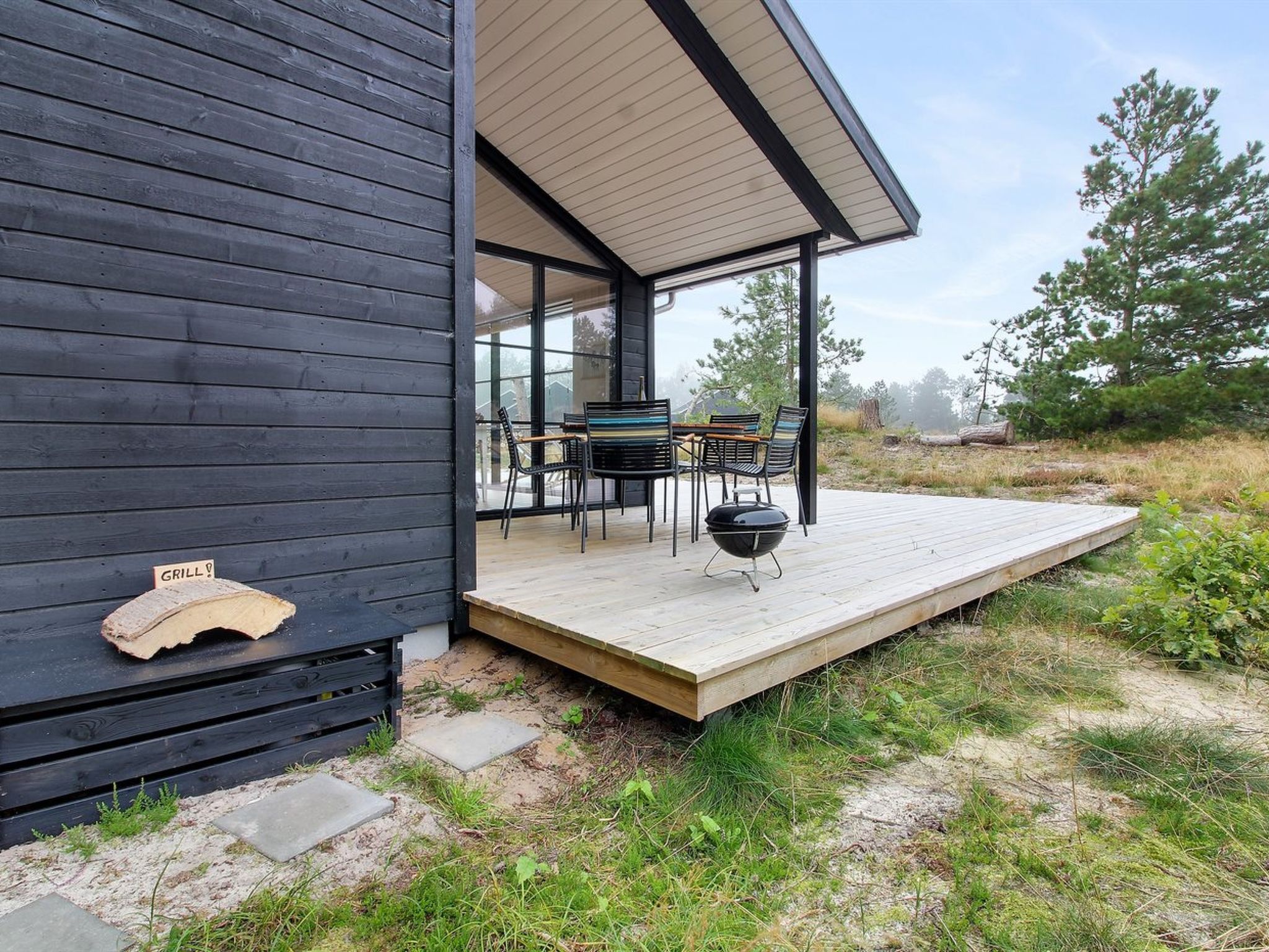 Modern holiday home in nature