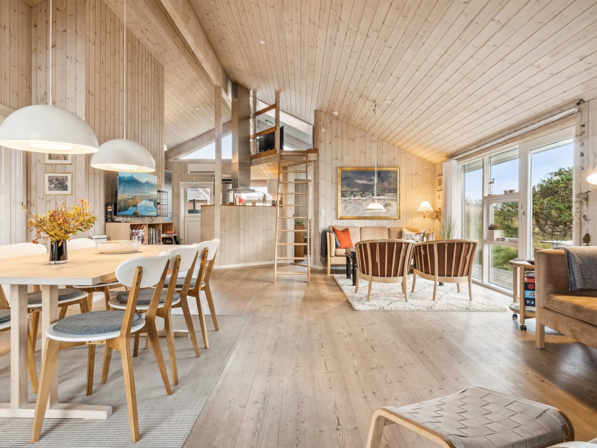 Dune house with sauna