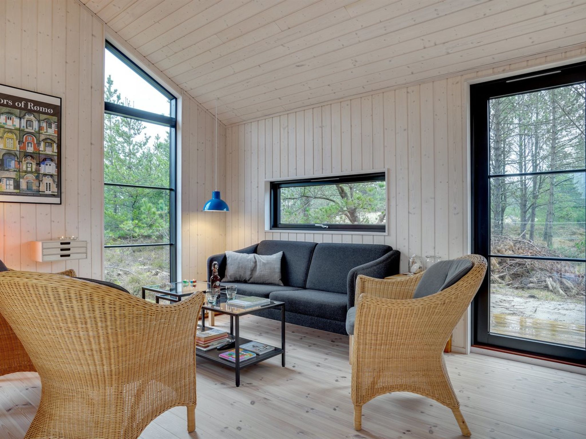 Modern holiday home in nature