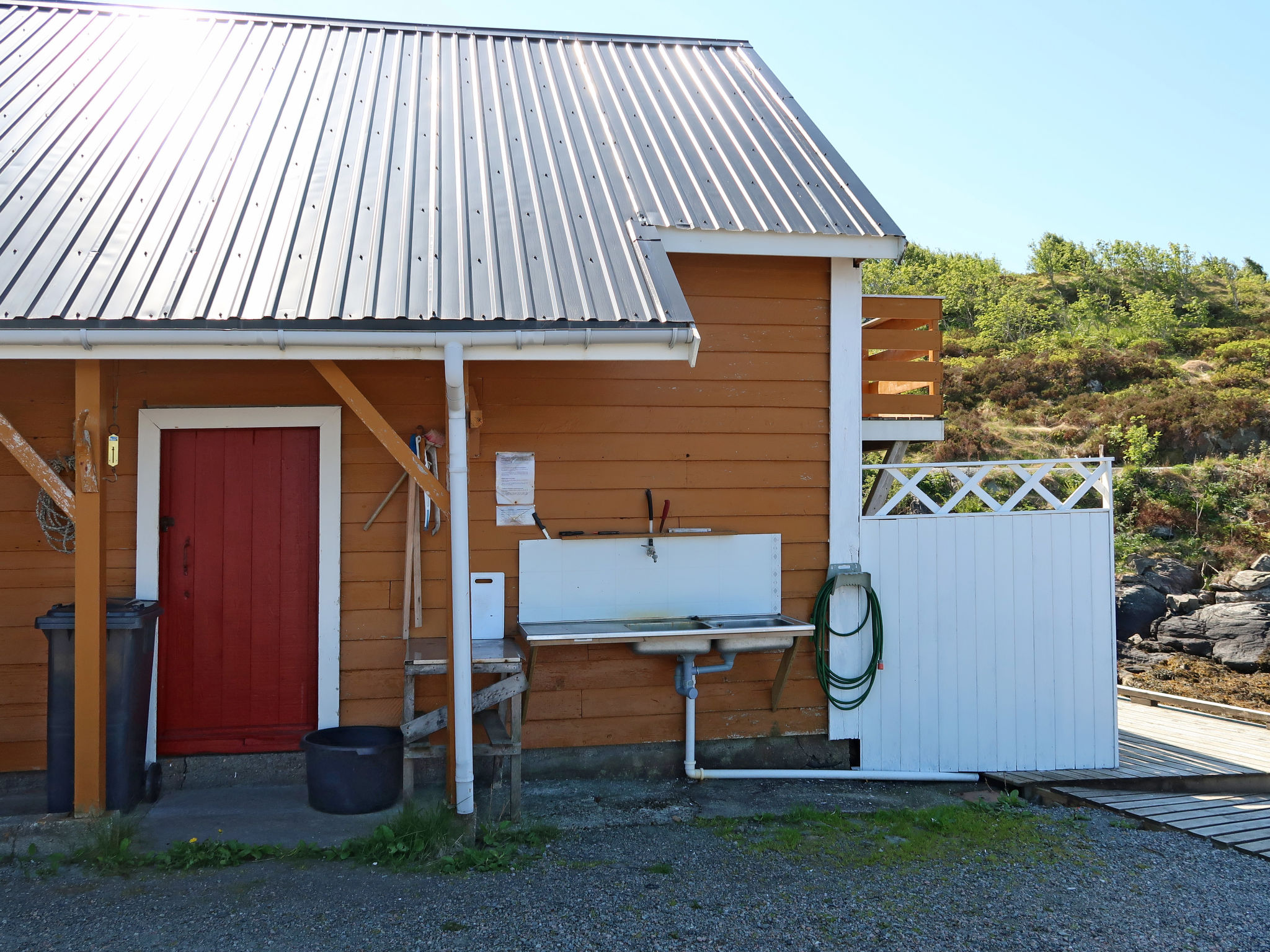 Maison de pêcheur en Norvège
