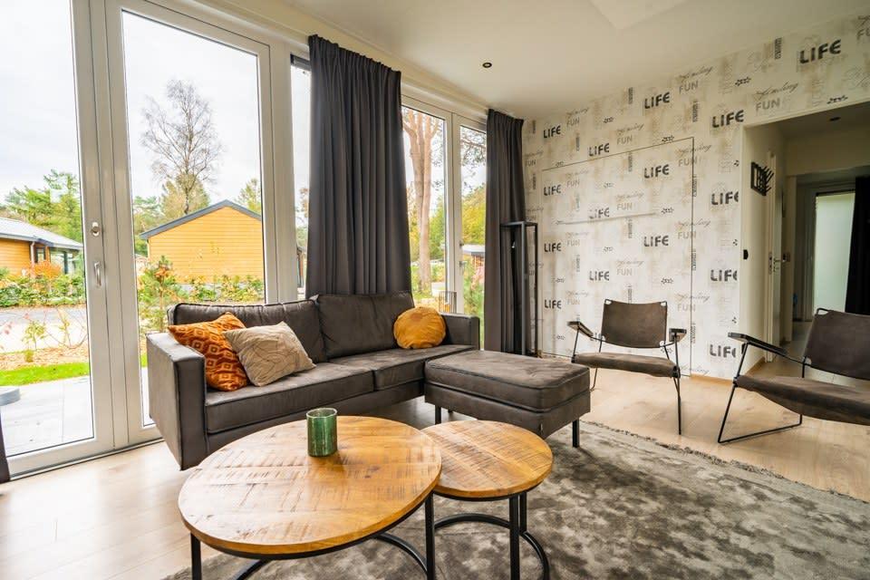 Pet-friendly lodge (4p) on the Veluwe