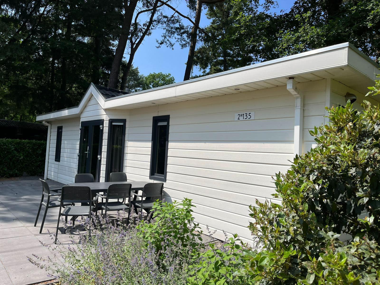 Vrijstaande chalet voor 6 personen 