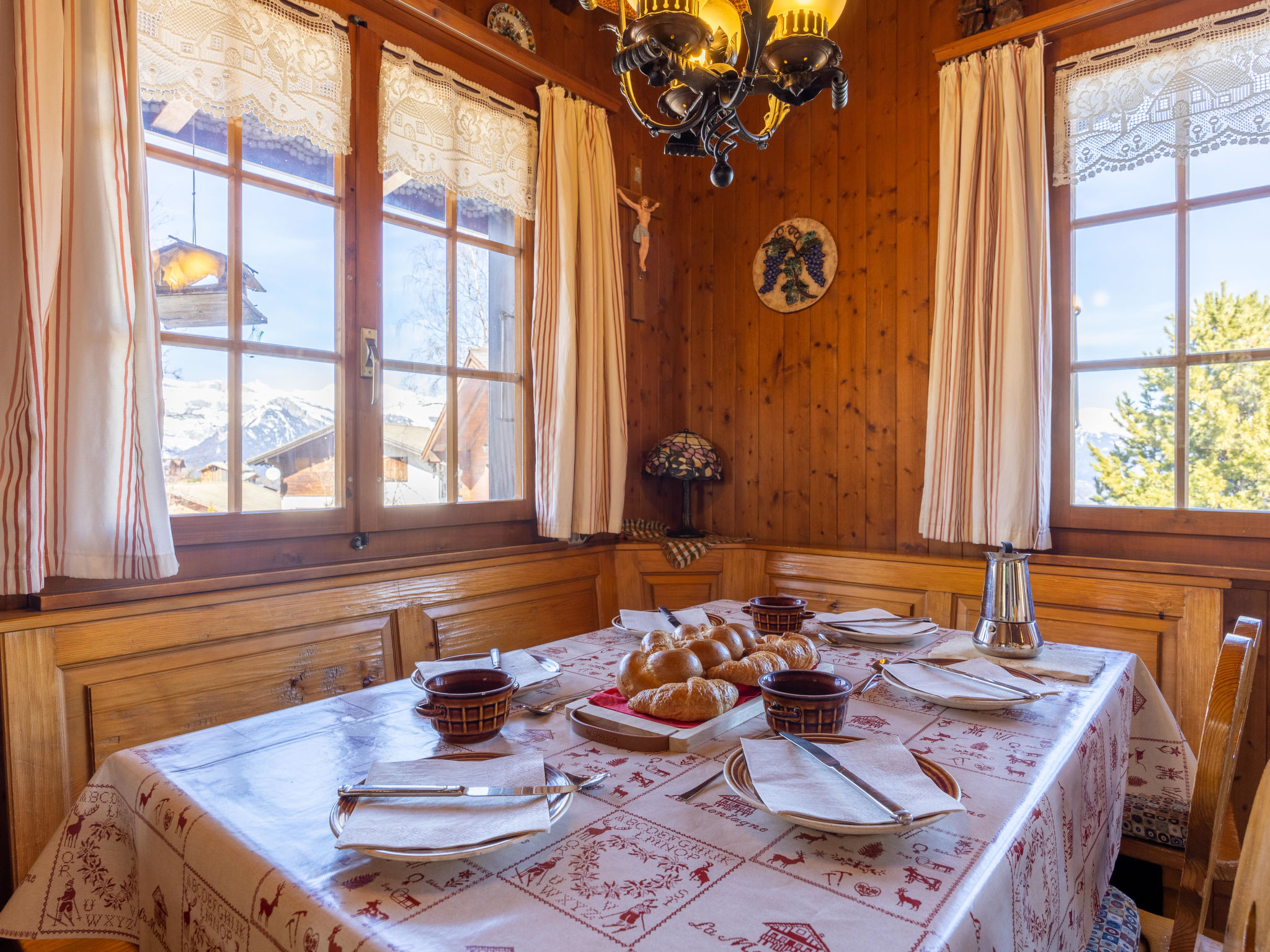 Vakantiehuis op een berg
