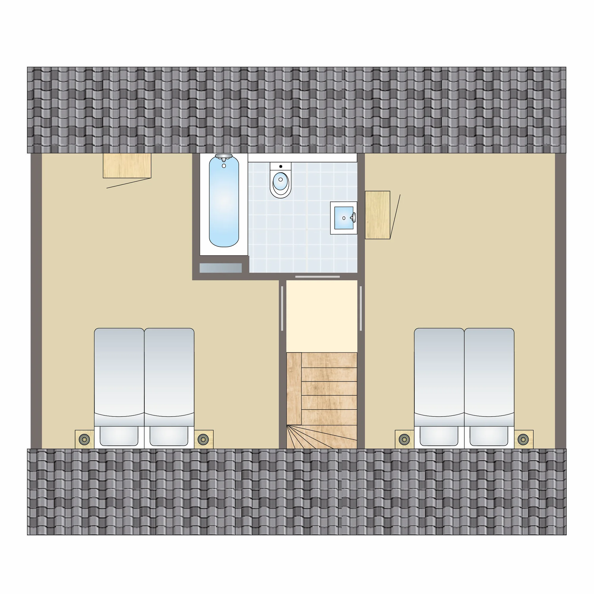 Ferienhaus für 6 Personen in Zeeland