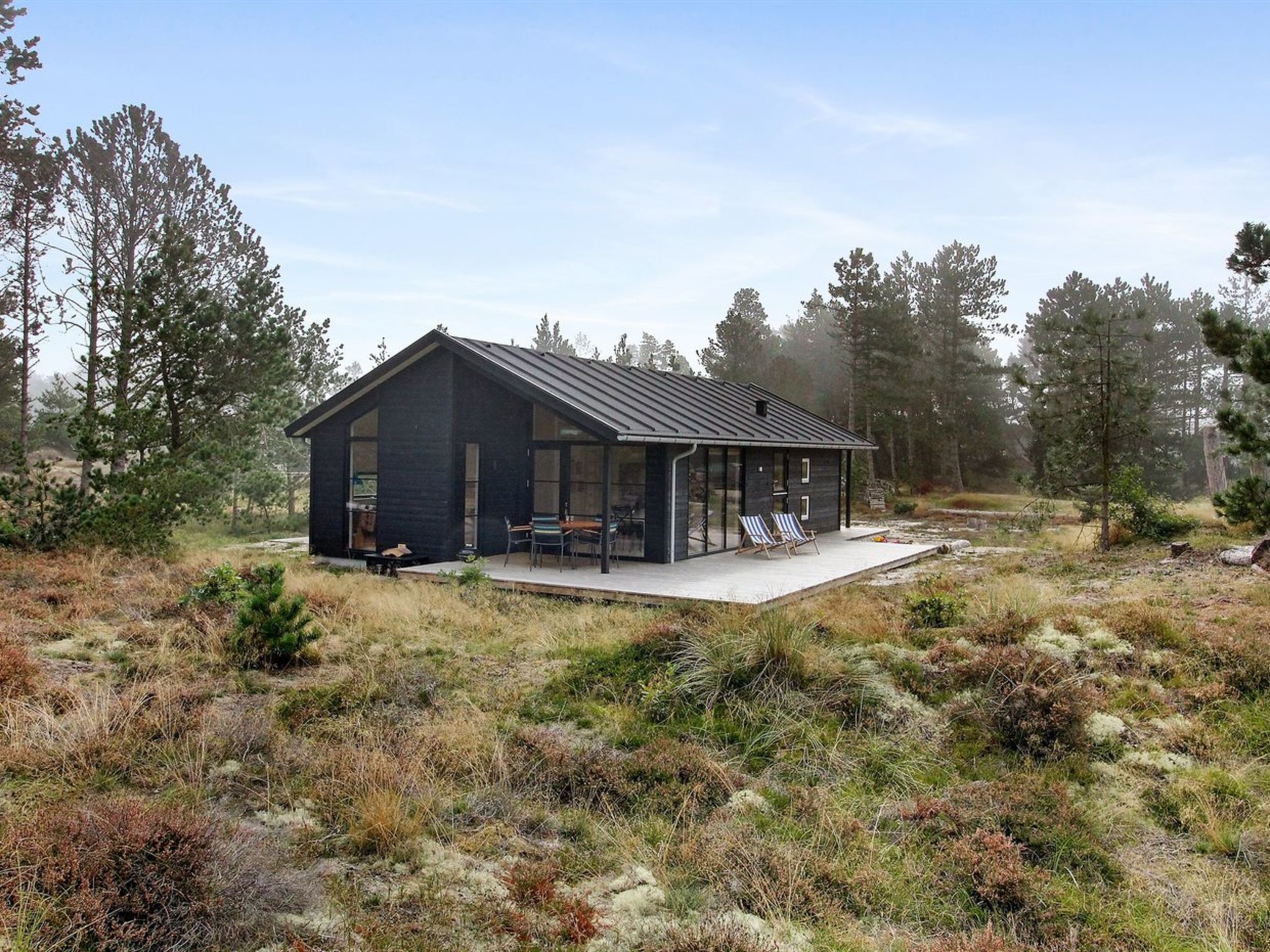Modern holiday home in nature