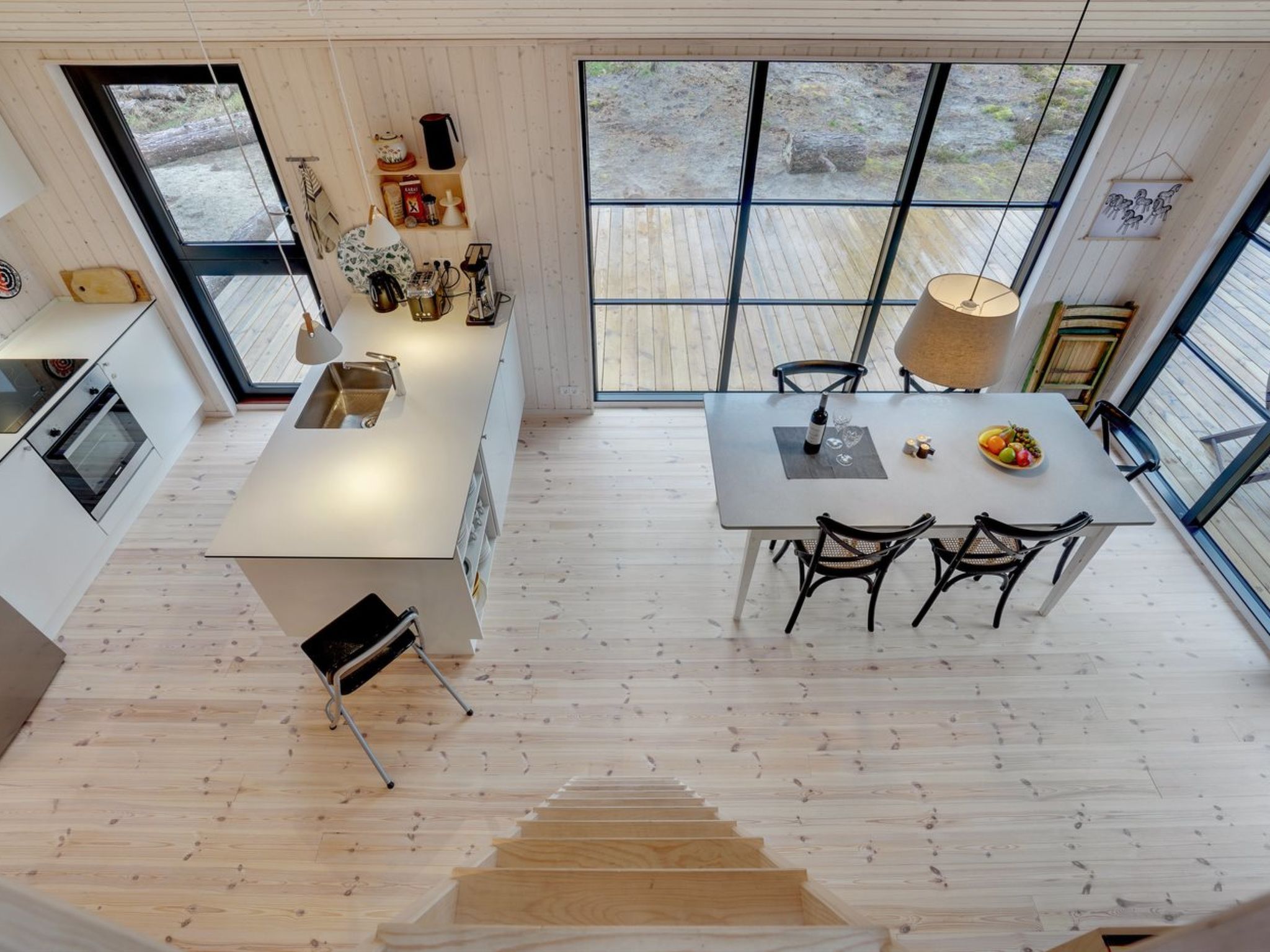 Modern holiday home in nature