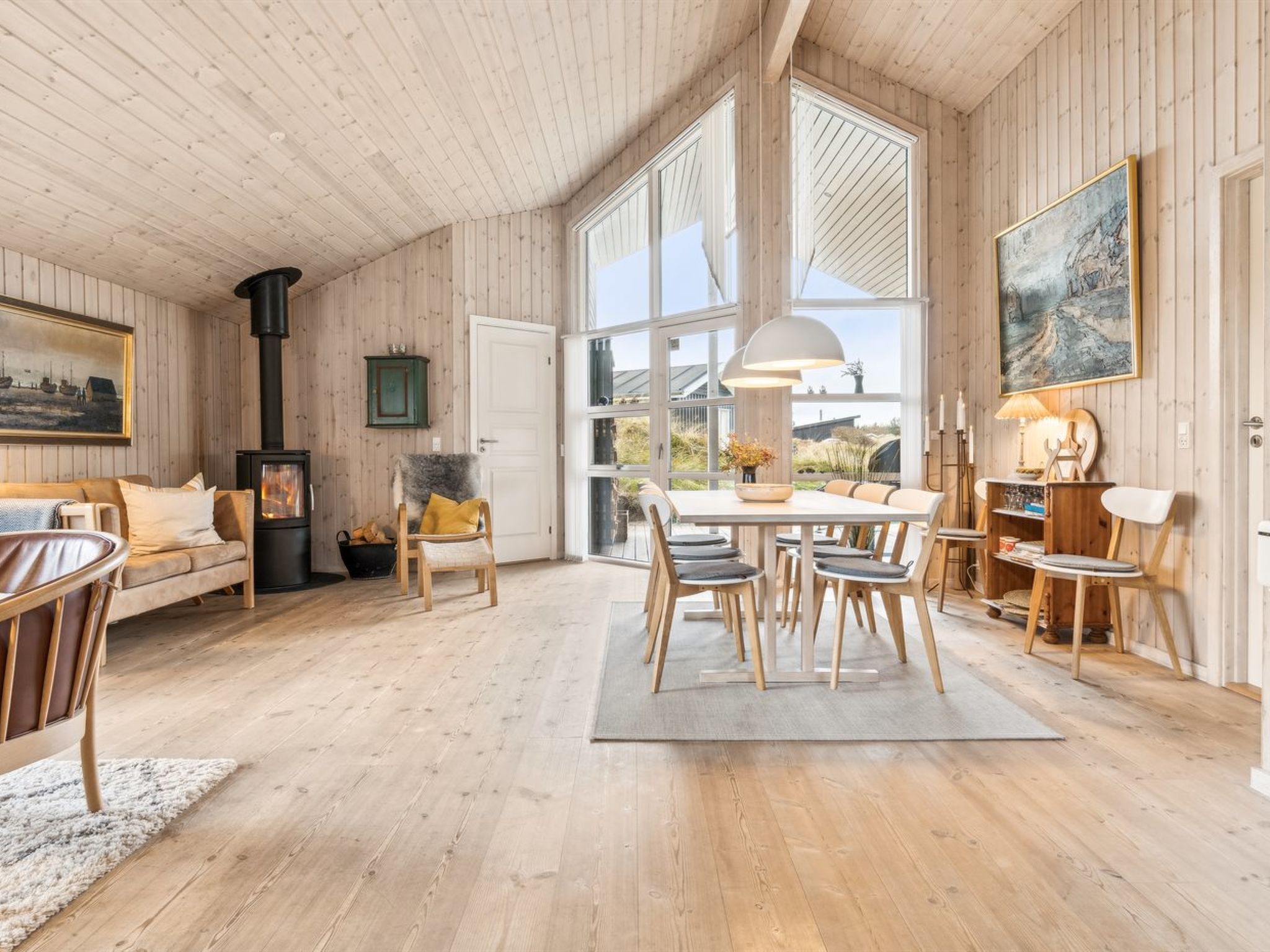 Dune house with sauna