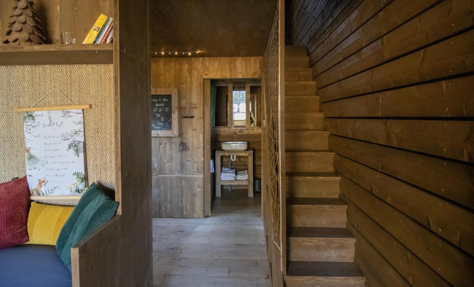Einzigartige Waldhütte mit privatem Whirlpool