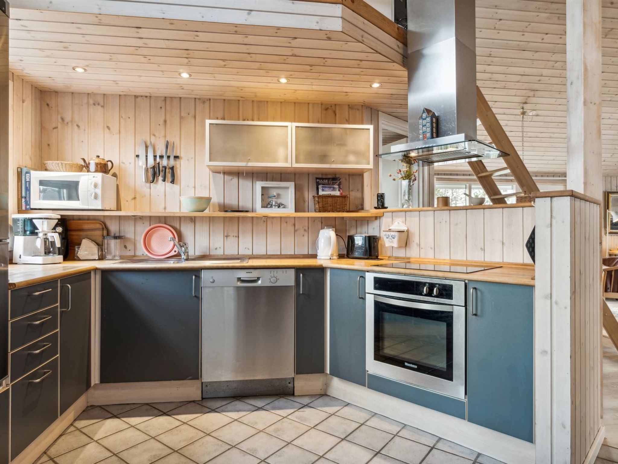 Dune house with sauna