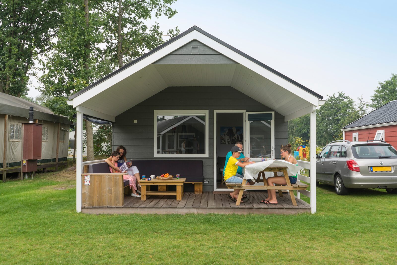 Cozy cottage (6p) on park in Overijssel