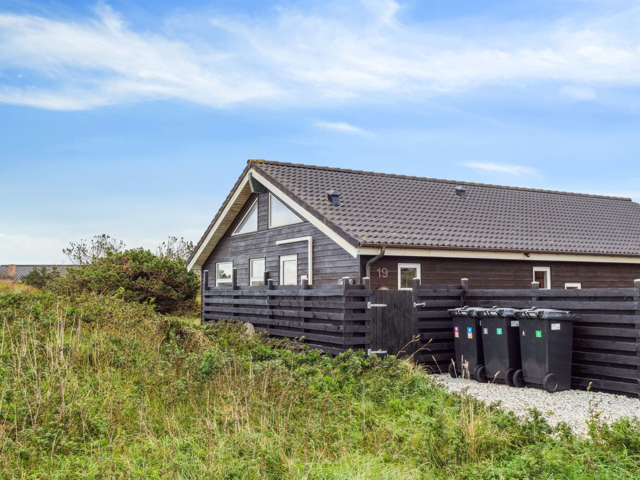 Dune house with sauna