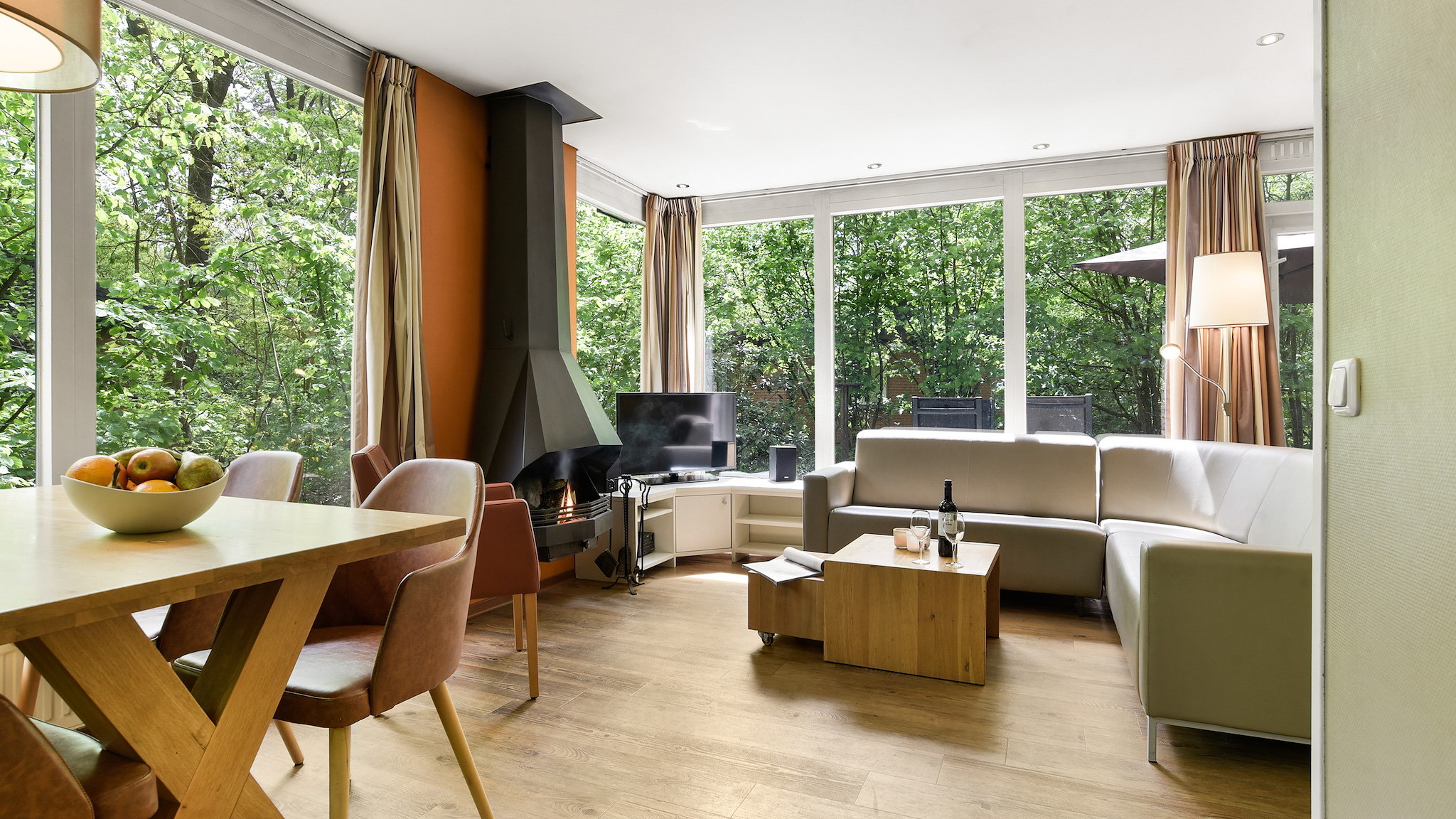 Ferienwohnung im kinderfreundlichen Park
