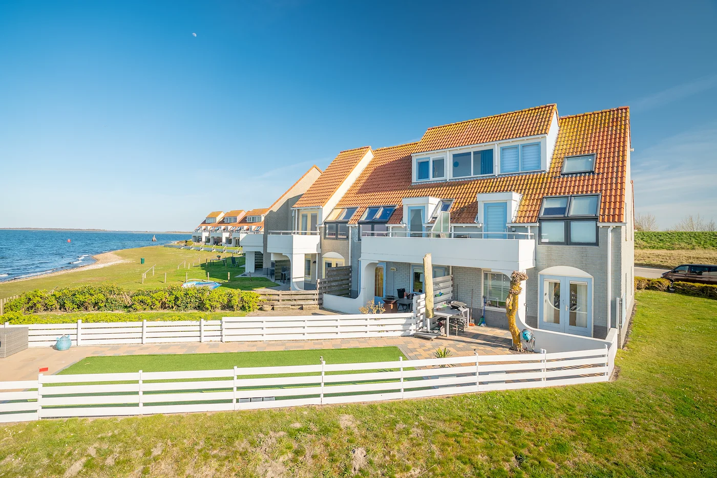Vakantie op Zeeuws eiland aan het water