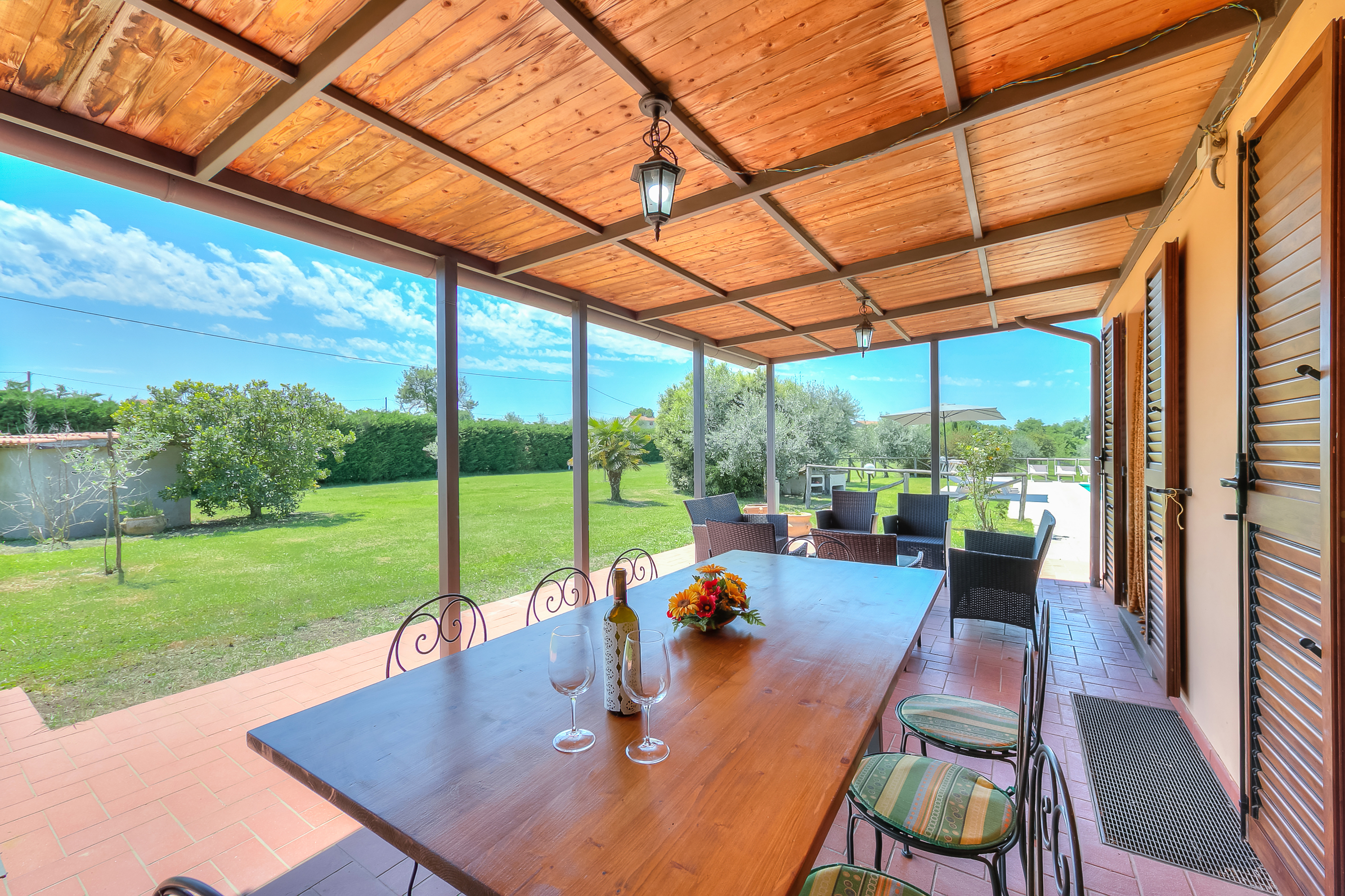Villa de vacances avec piscine à la campagne