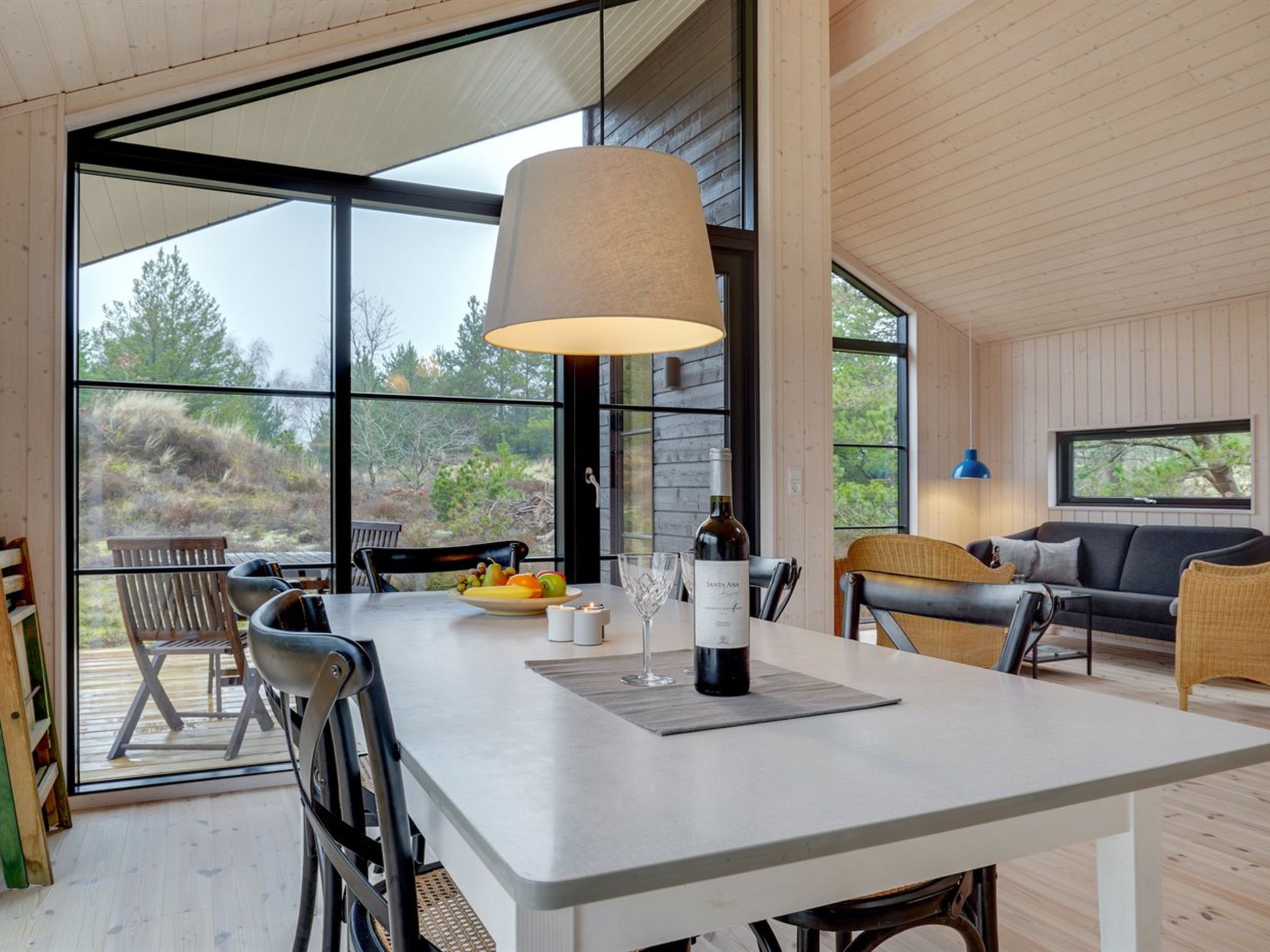 Modern holiday home in nature